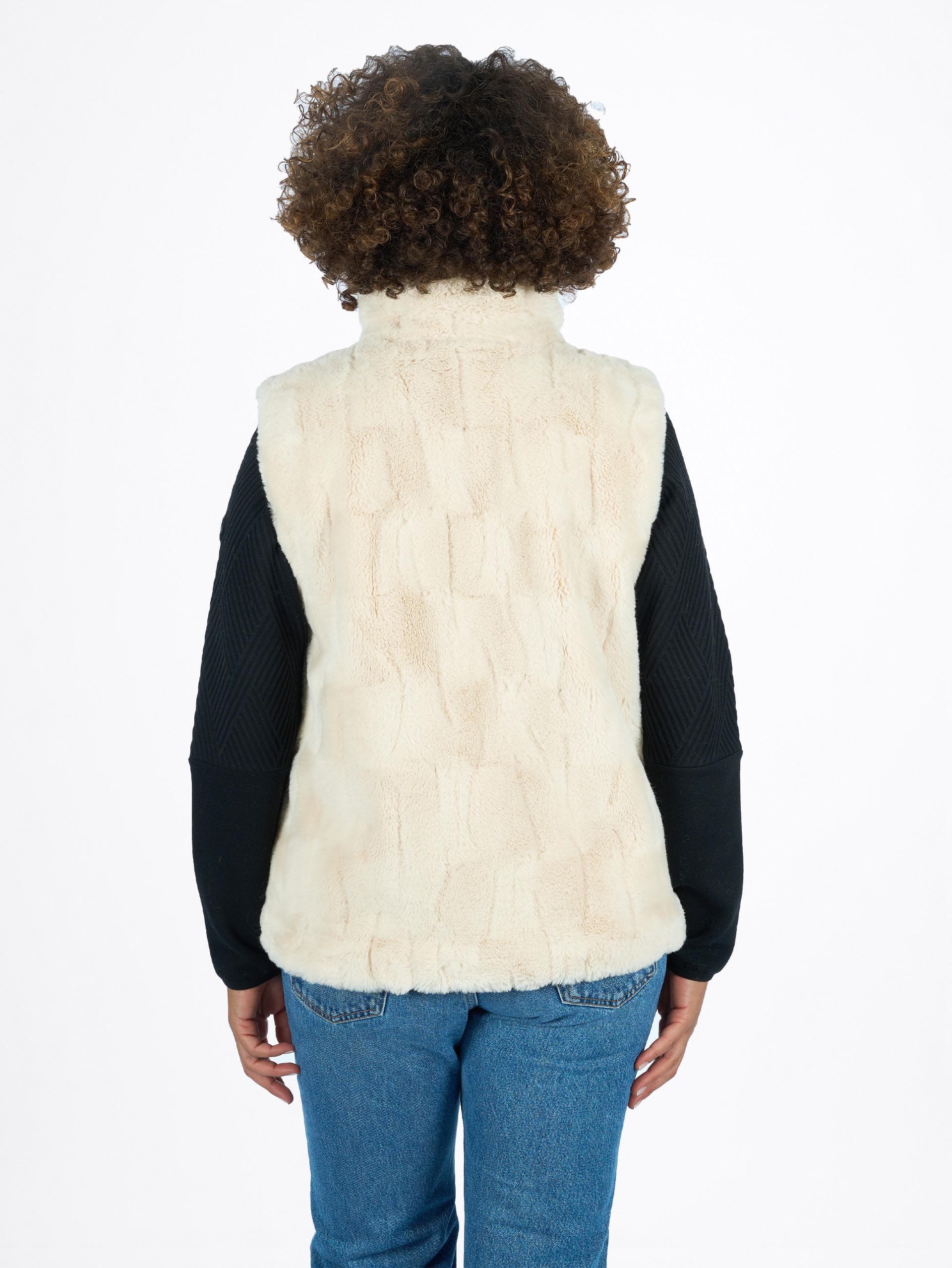 VESTE FAUSSE FOURRURE FEMME EROMY - SWANN