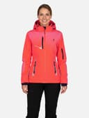 VESTE SOFTSHELL NELKA CORAIL