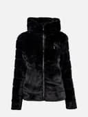 FAUSSE FOURRURE NESTI - BLACK
