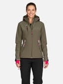 VESTE SOFTSHELL RIVVA KAKI