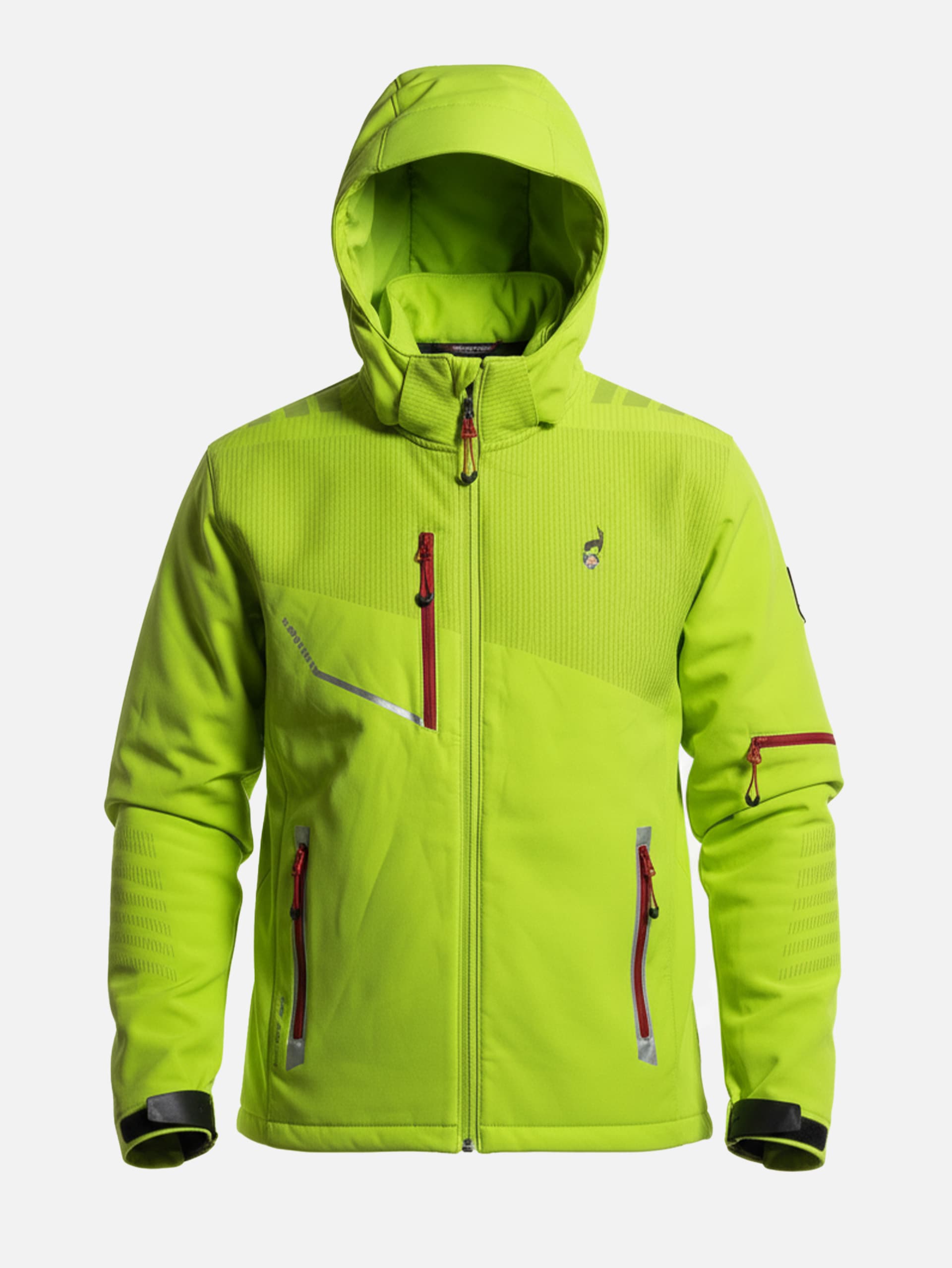 VESTE SOFTSHELL VERIE - LIME