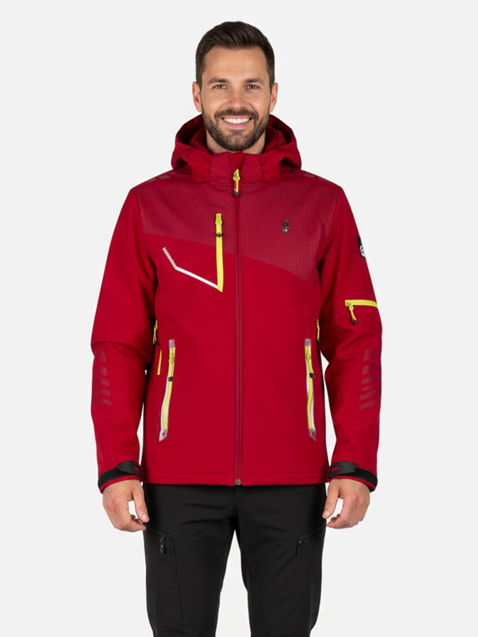 VESTE SOFTSHELL VERIE - ROUGE