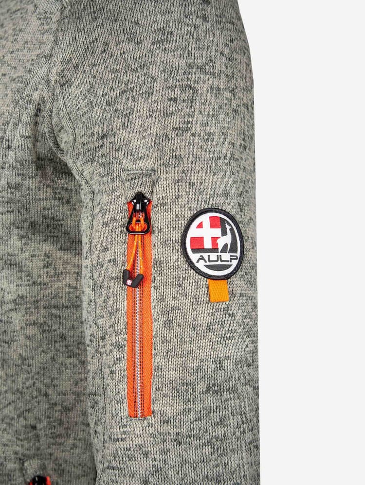 Veste maille chinée RIKKO | Aulp
