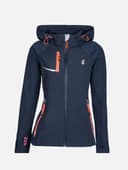 VESTE SOFTSHELL ROSSA NAVY