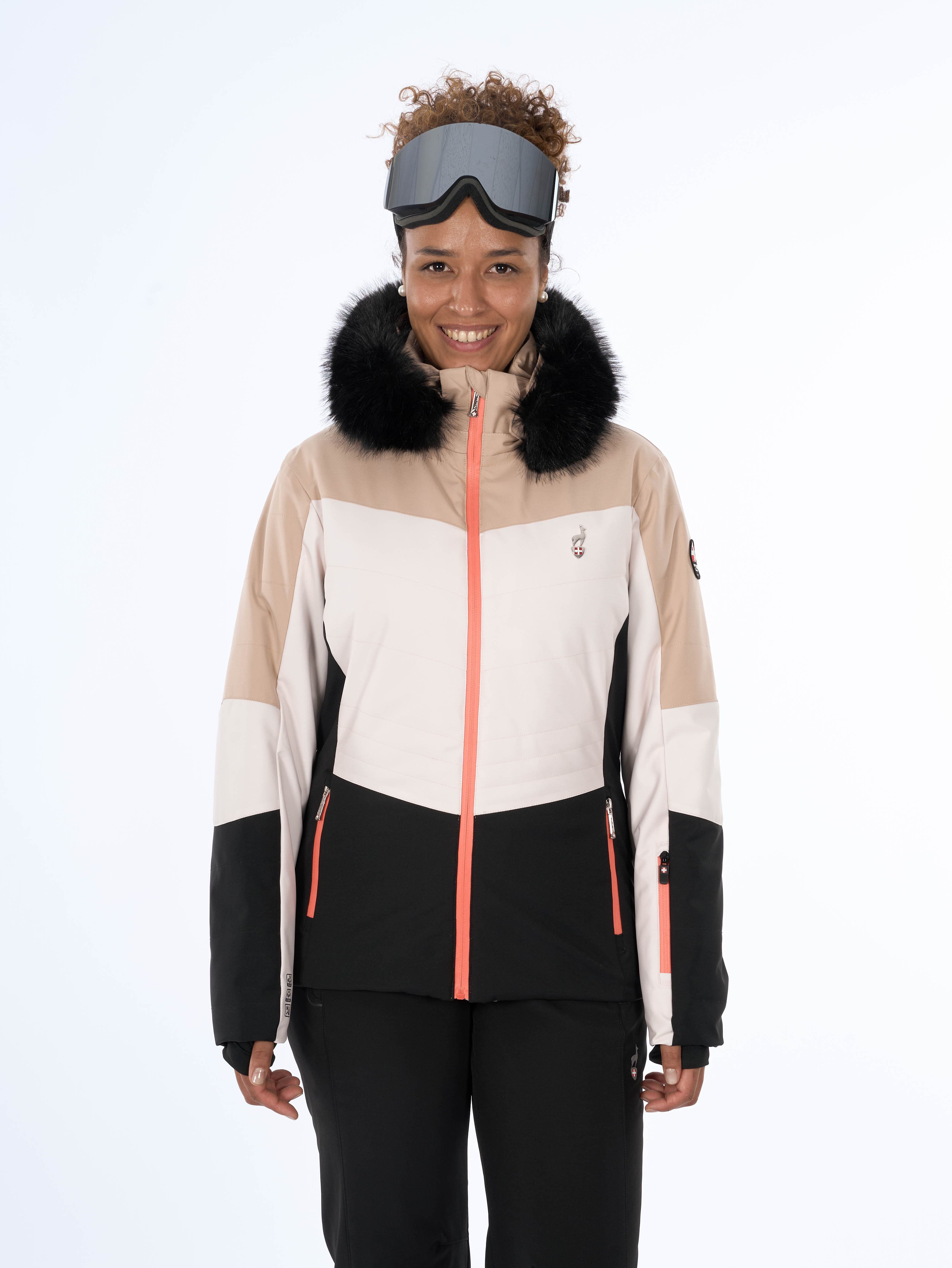VESTE DE SKI SANDI - TAUPE