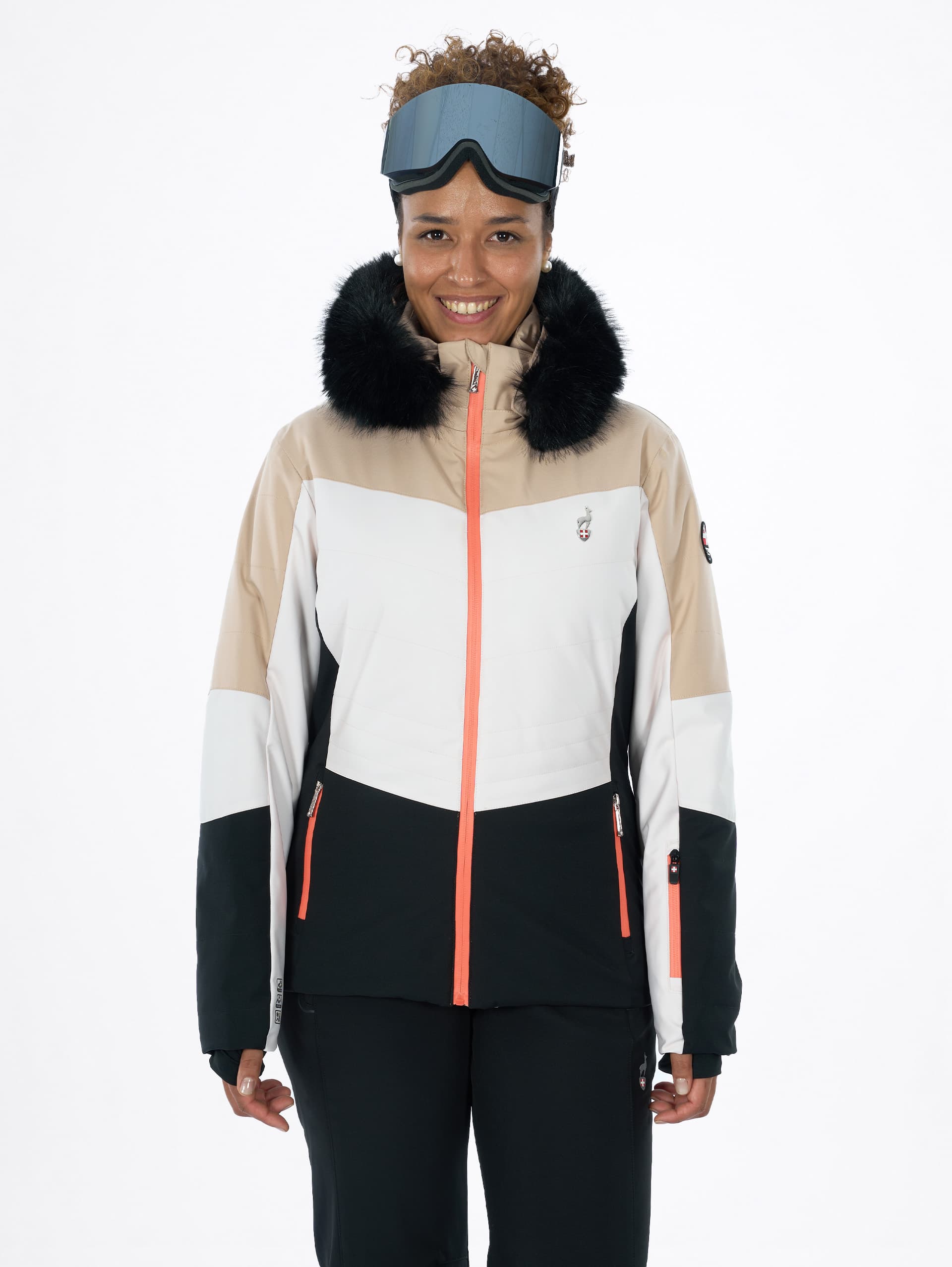 VESTE DE SKI SANDI - TAUPE