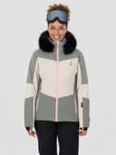 VESTE DE SKI FEMME SANDI - LICHEN