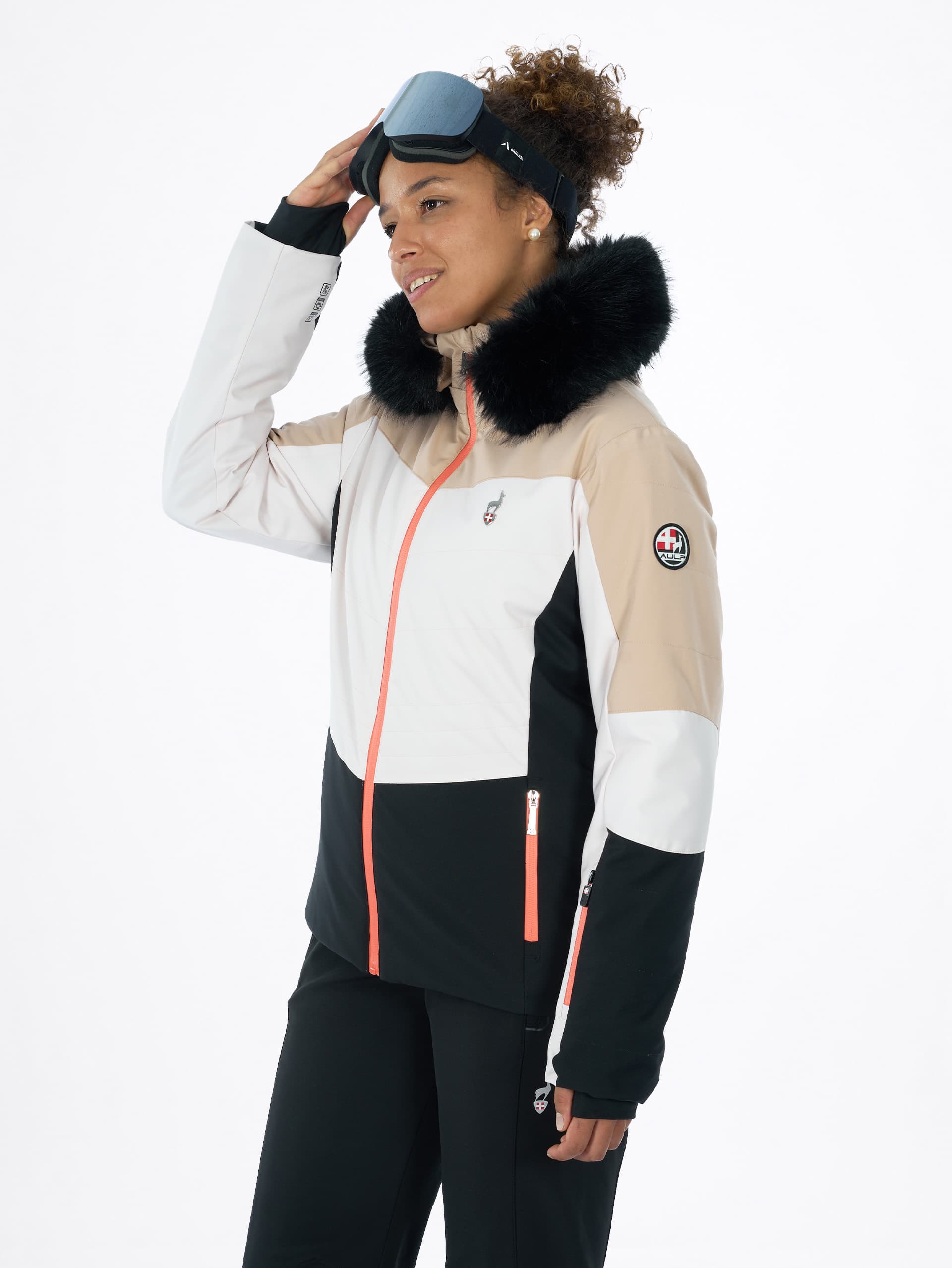 VESTE DE SKI SANDI - TAUPE 1