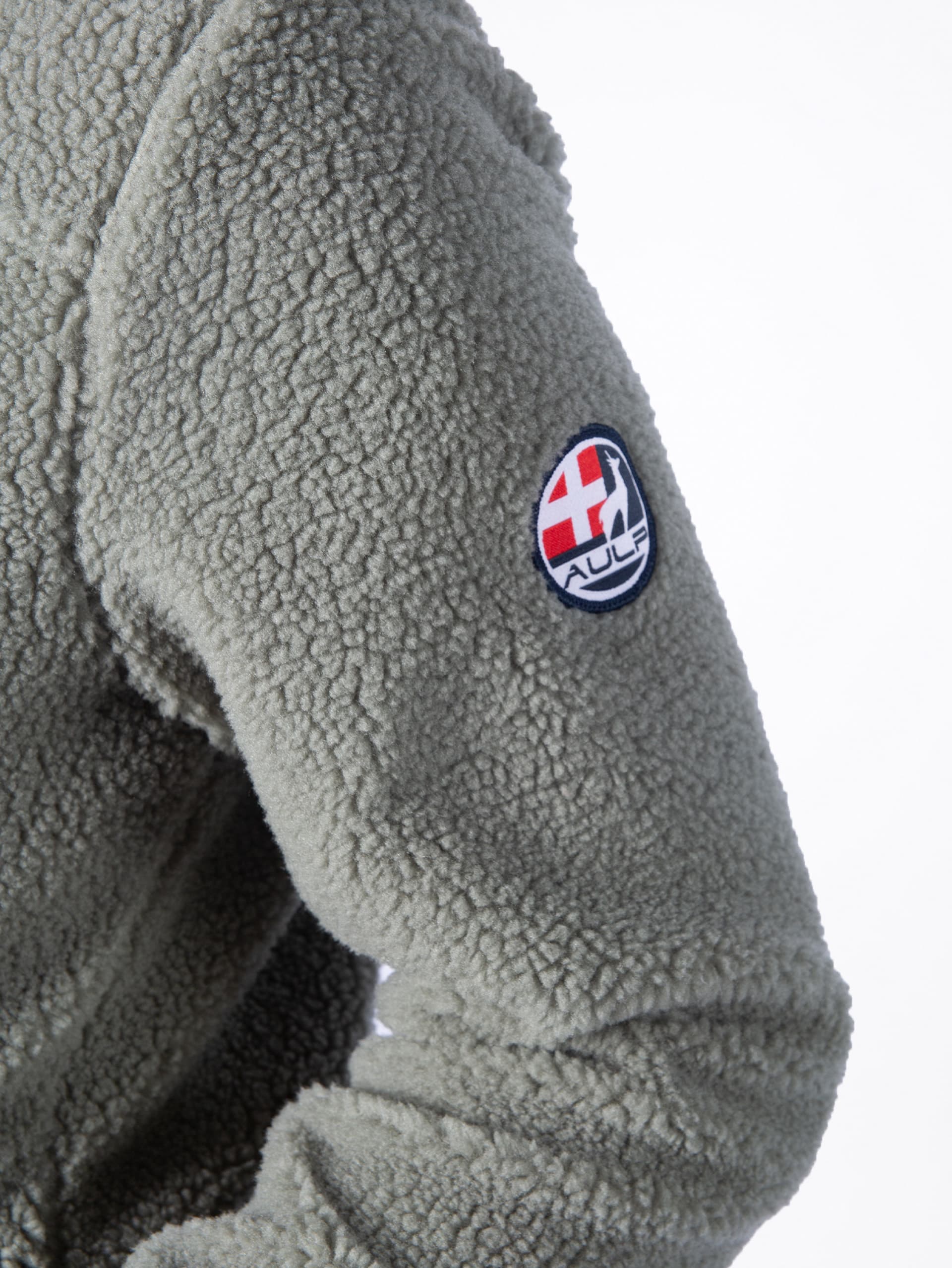 SARRA FLEECE JACKET - LICHEN