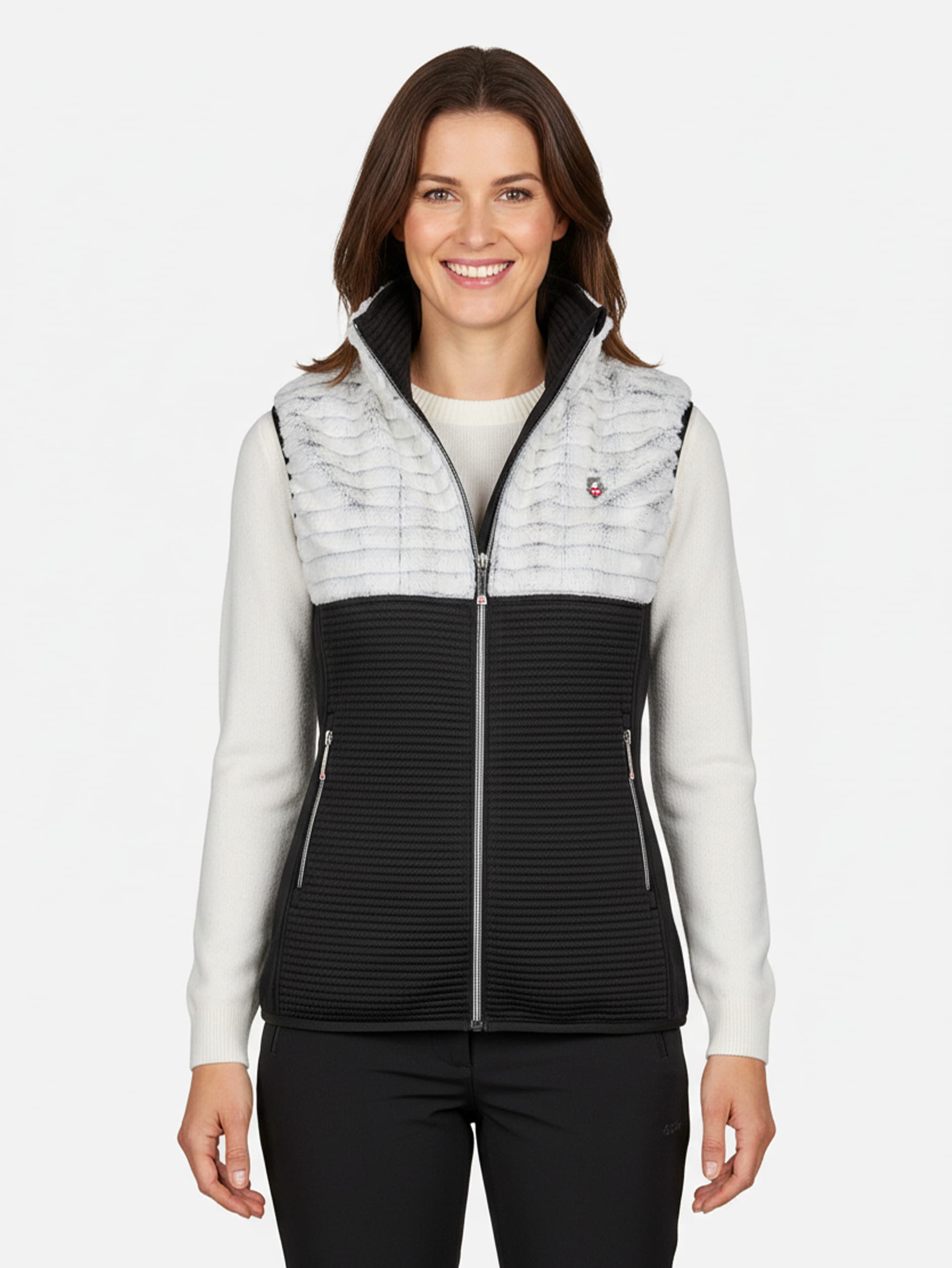 Veste sans manches SUAGE - WHITE