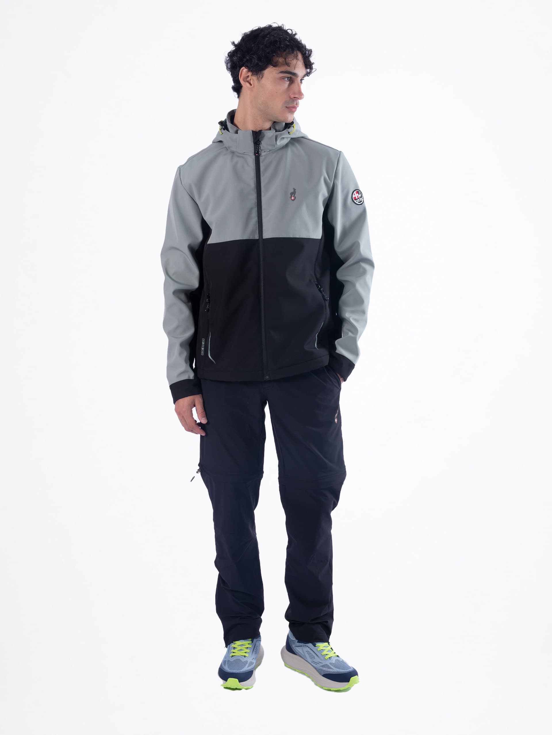 TIAGO SOFTSHELL JACKET - LICHEN