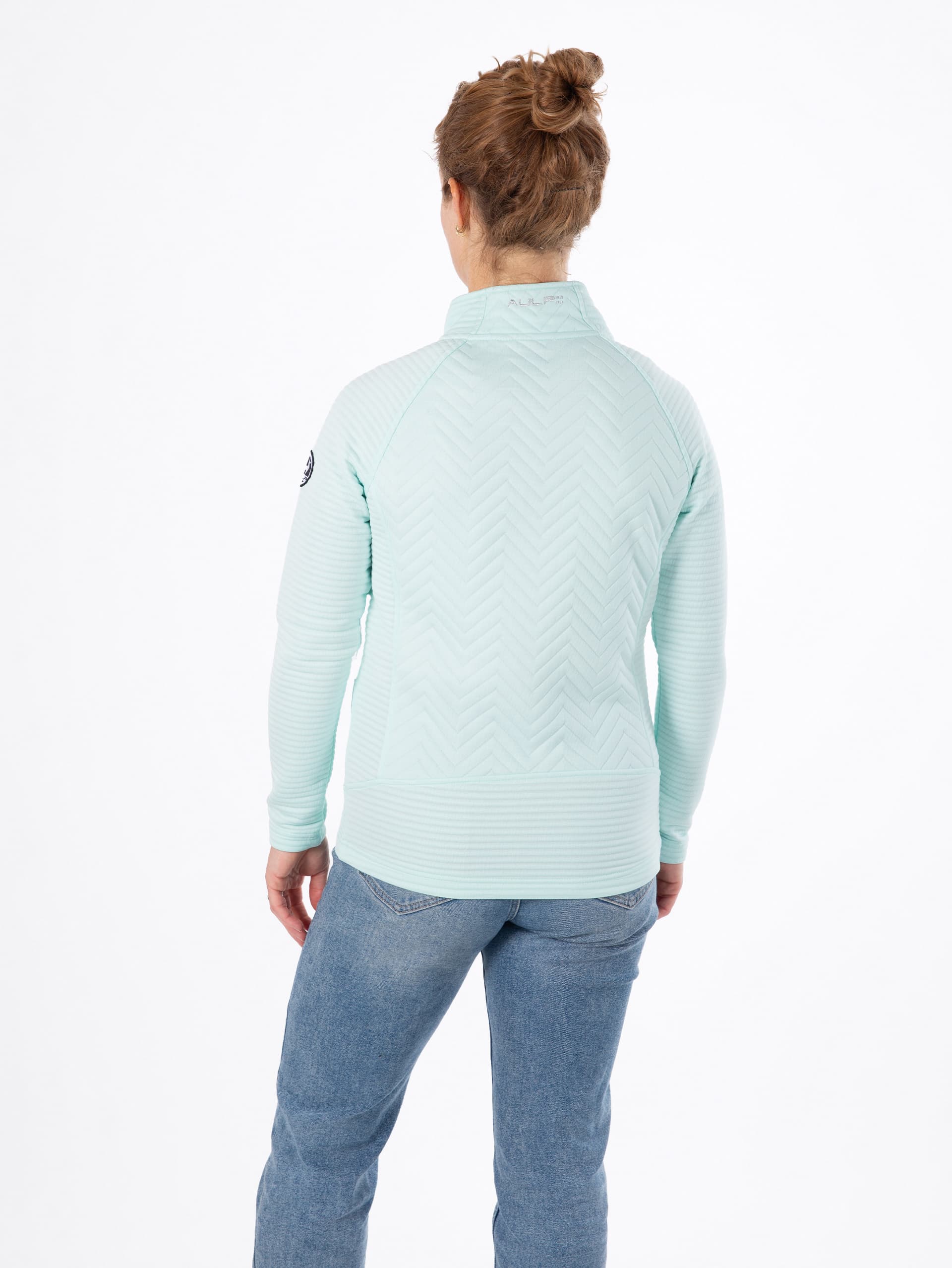 SIMIX FLEECE JACKET - LIGHT TURQUOISE