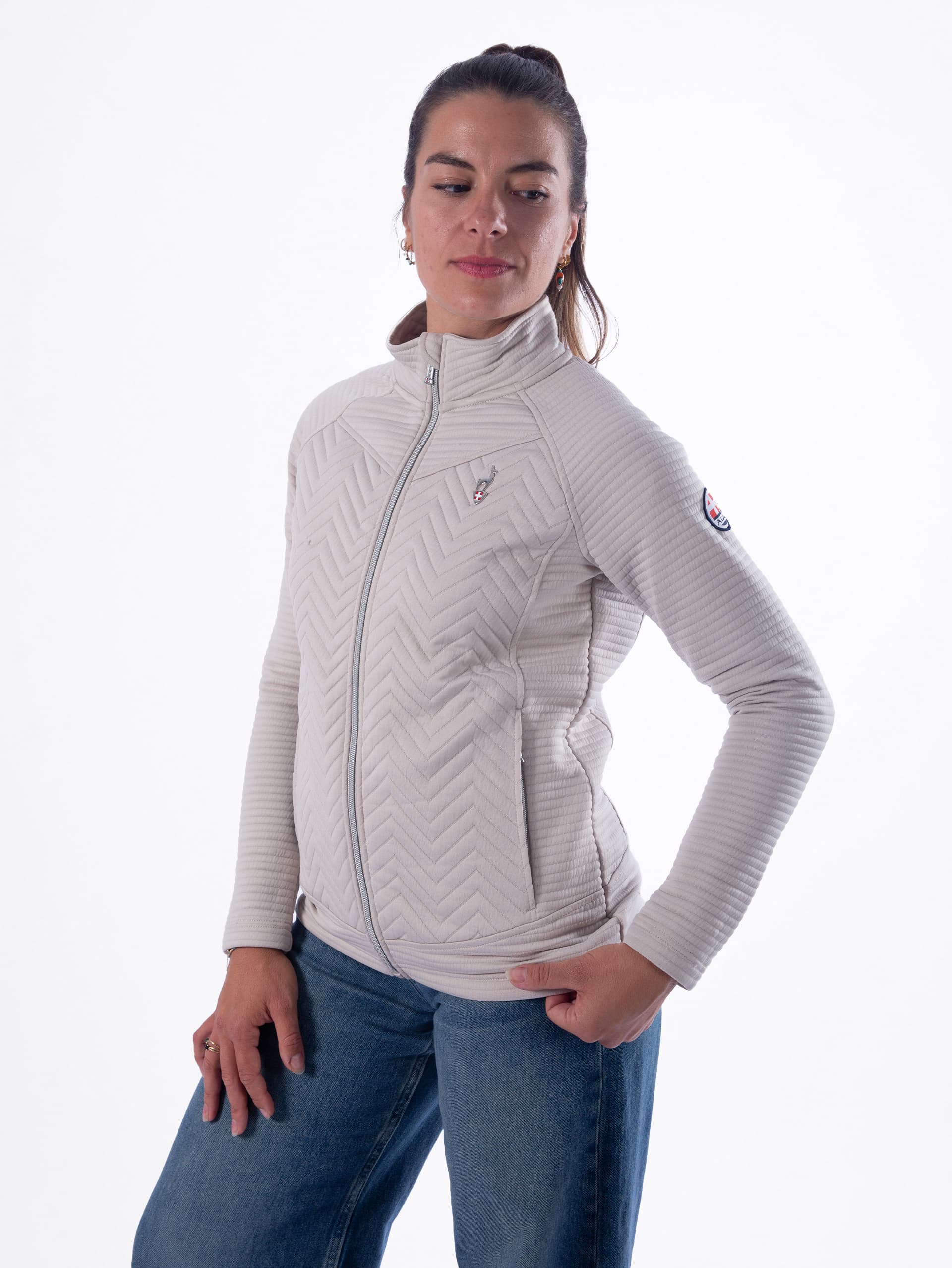 SIMIX FLEECE JACKET - SAND