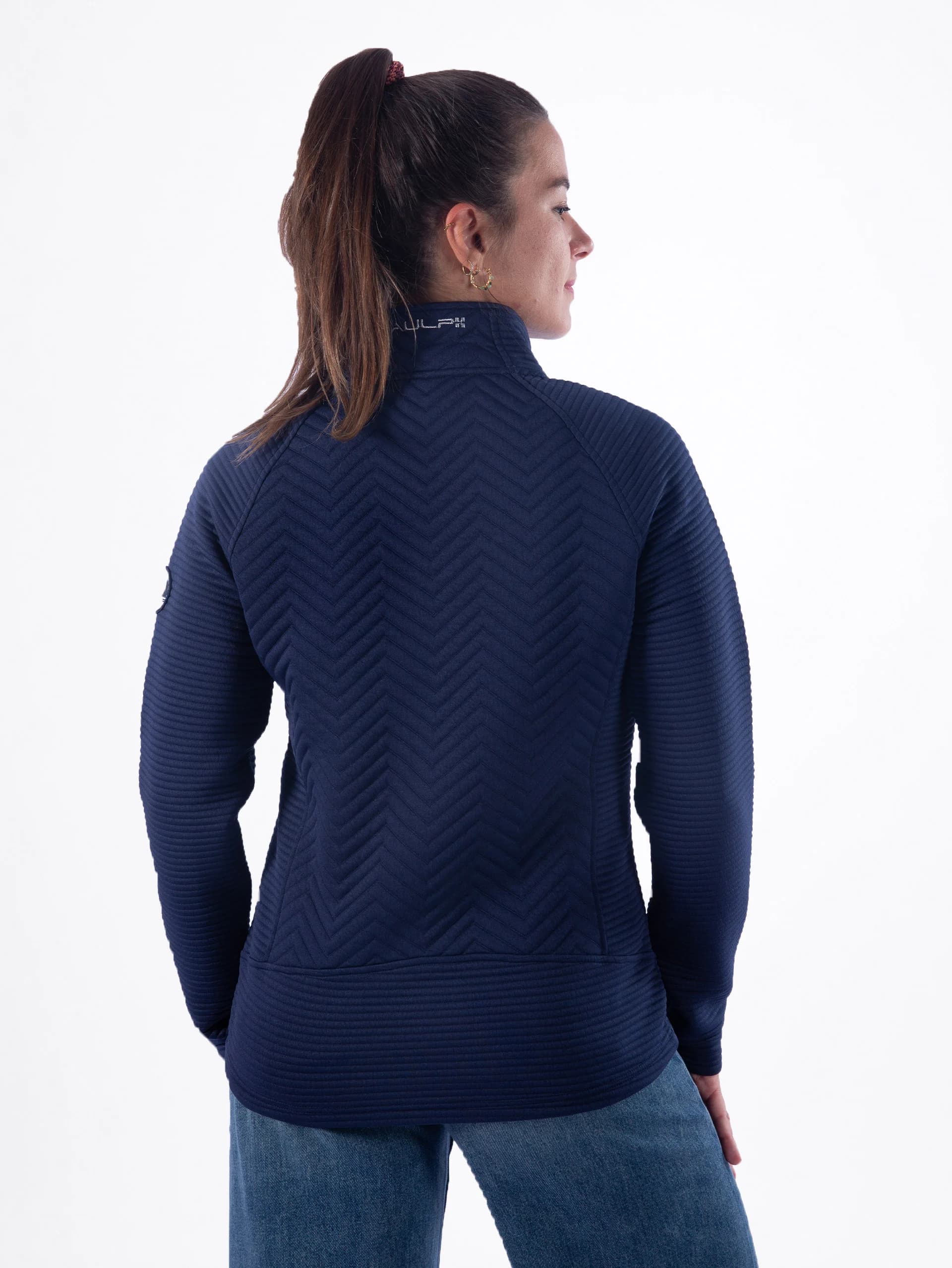 SIMIX FLEECE JACKET - NAVY