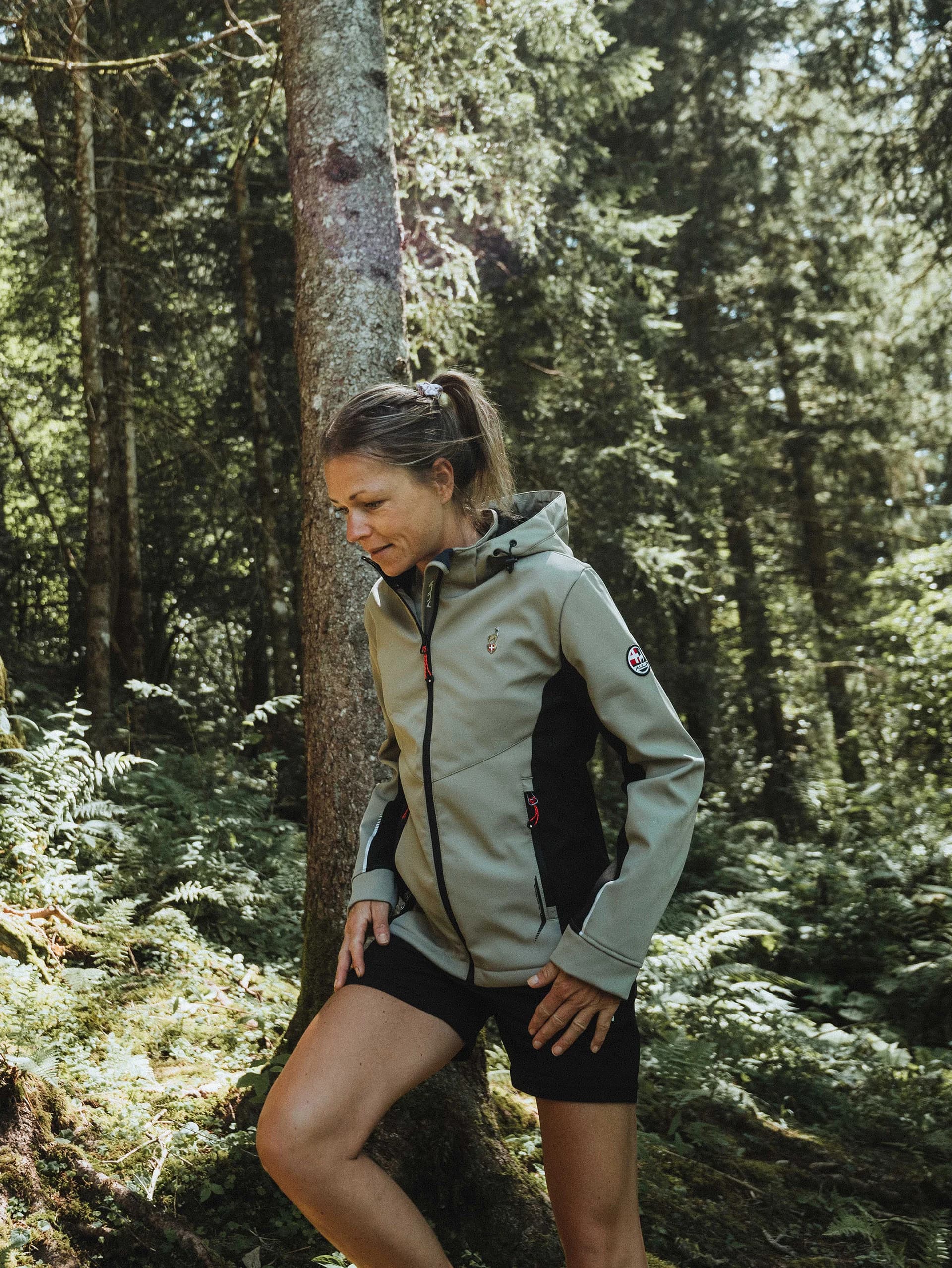 VESTE SOFTSHELL TAMIA - LIGHT KAKI