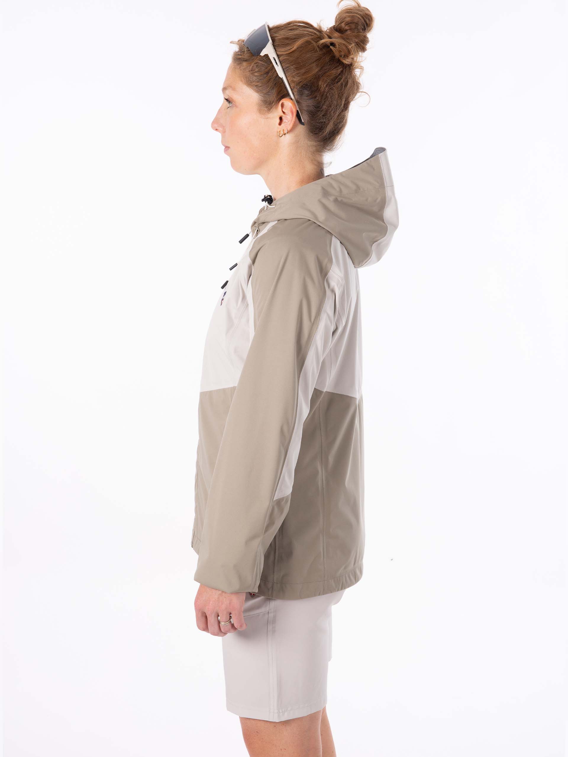 VESTE SOFTSHELL FEMME BAILA - LIGHT KAKI