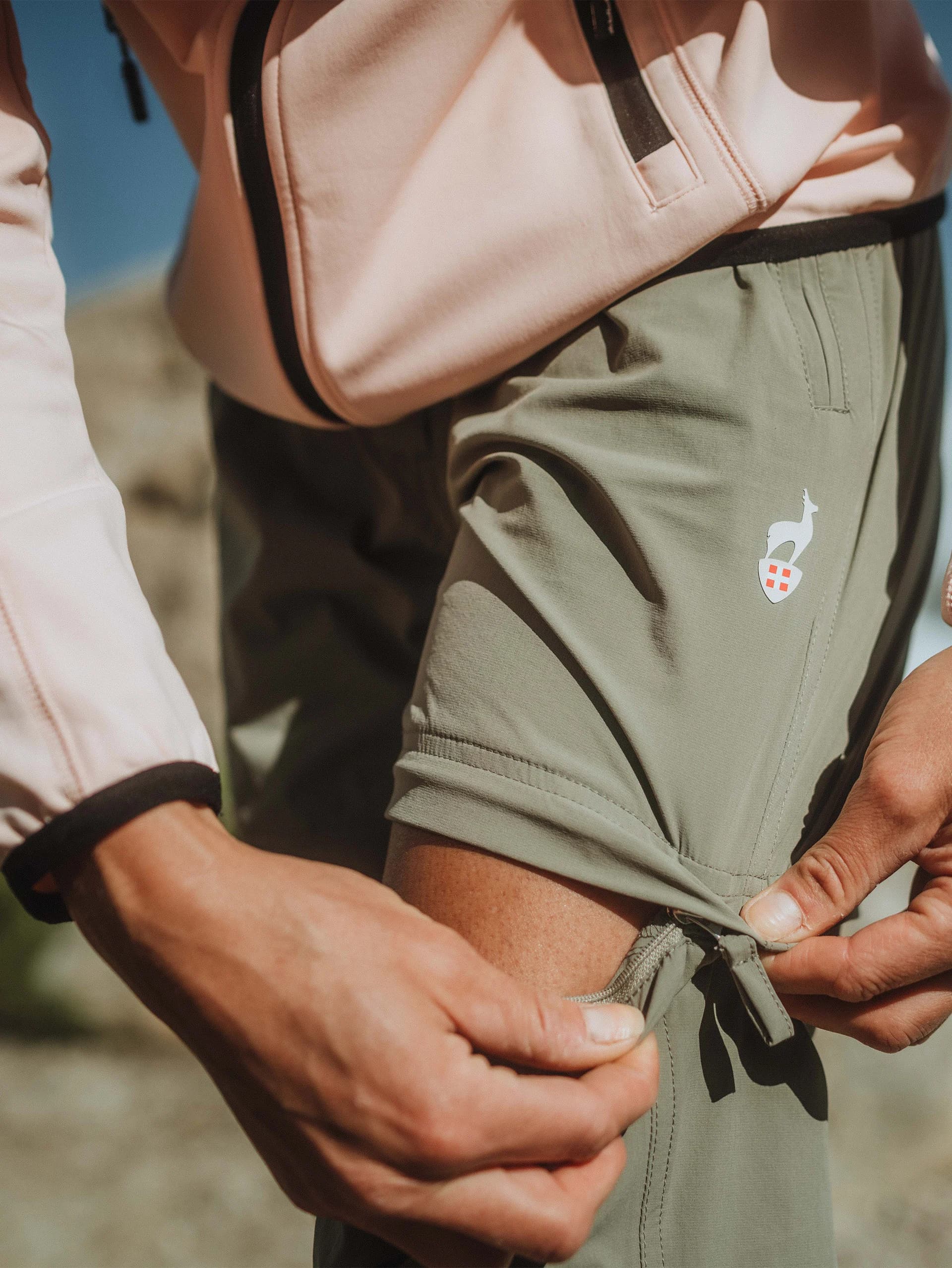 PANTALON DE RANDONNEE BONNY - LIGHT KAKI