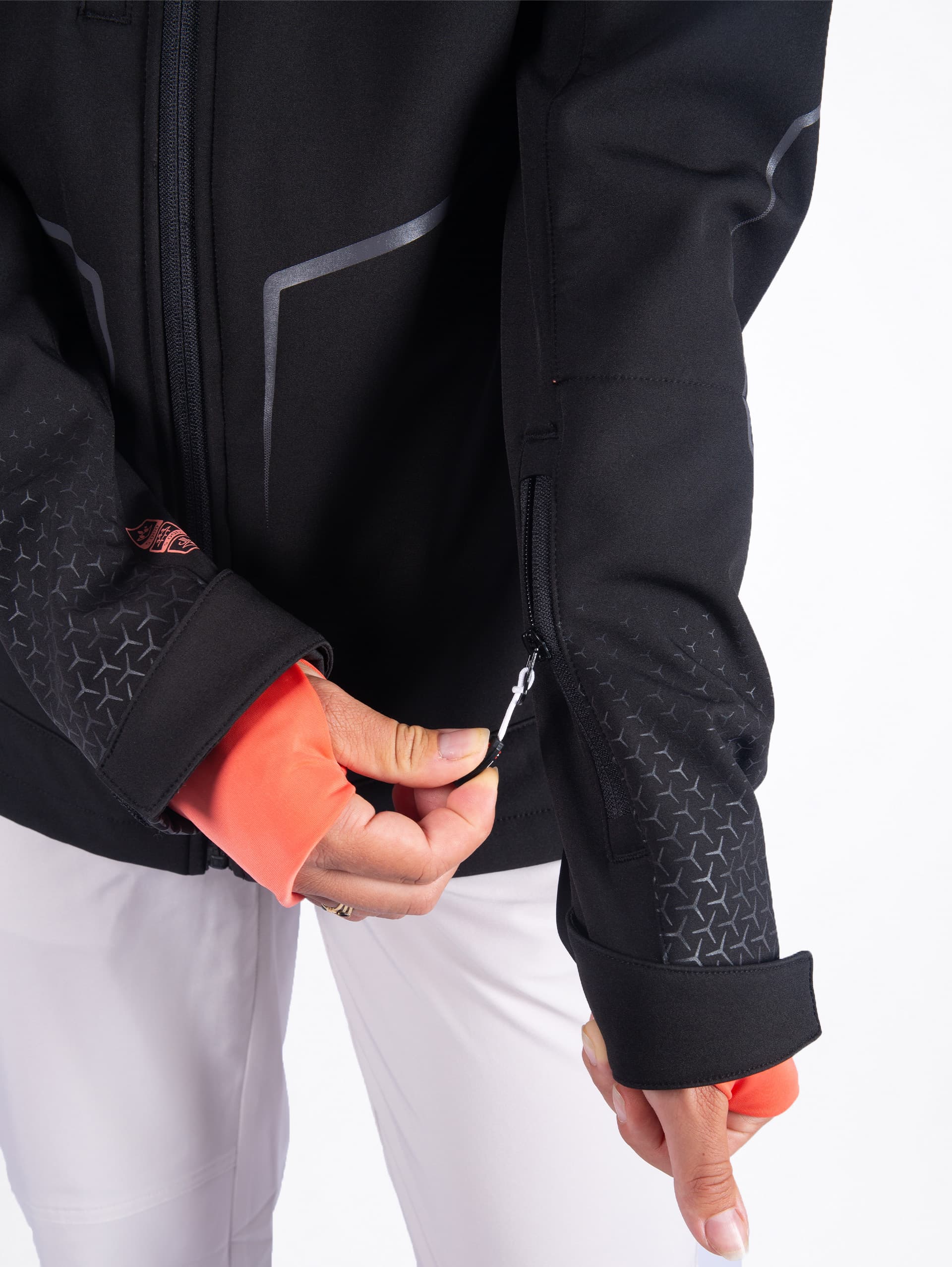 VESTE SOFTSHELL CURRY - BLACK