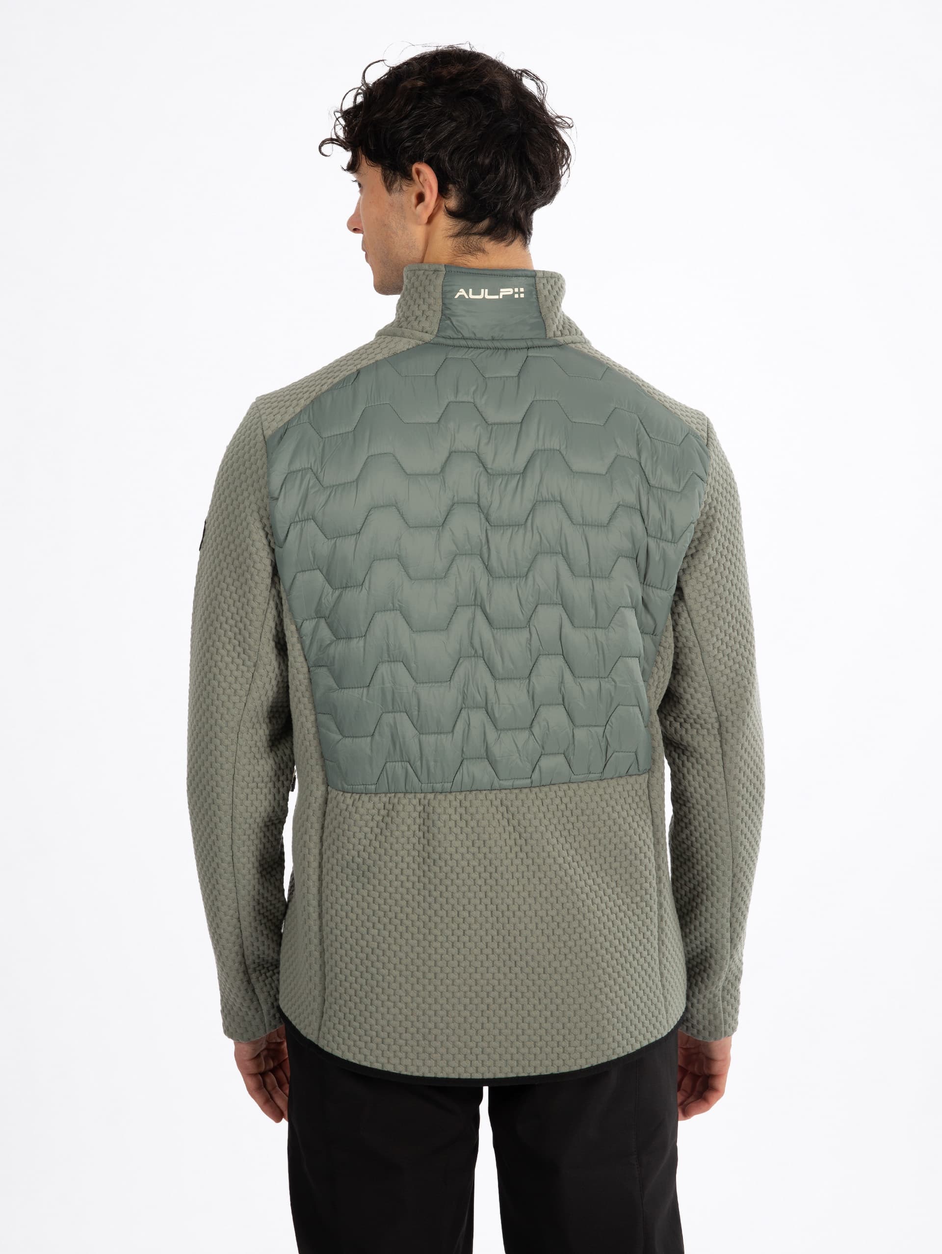 VESTE HYBRIDE HOMME CHAUN - LICHEN