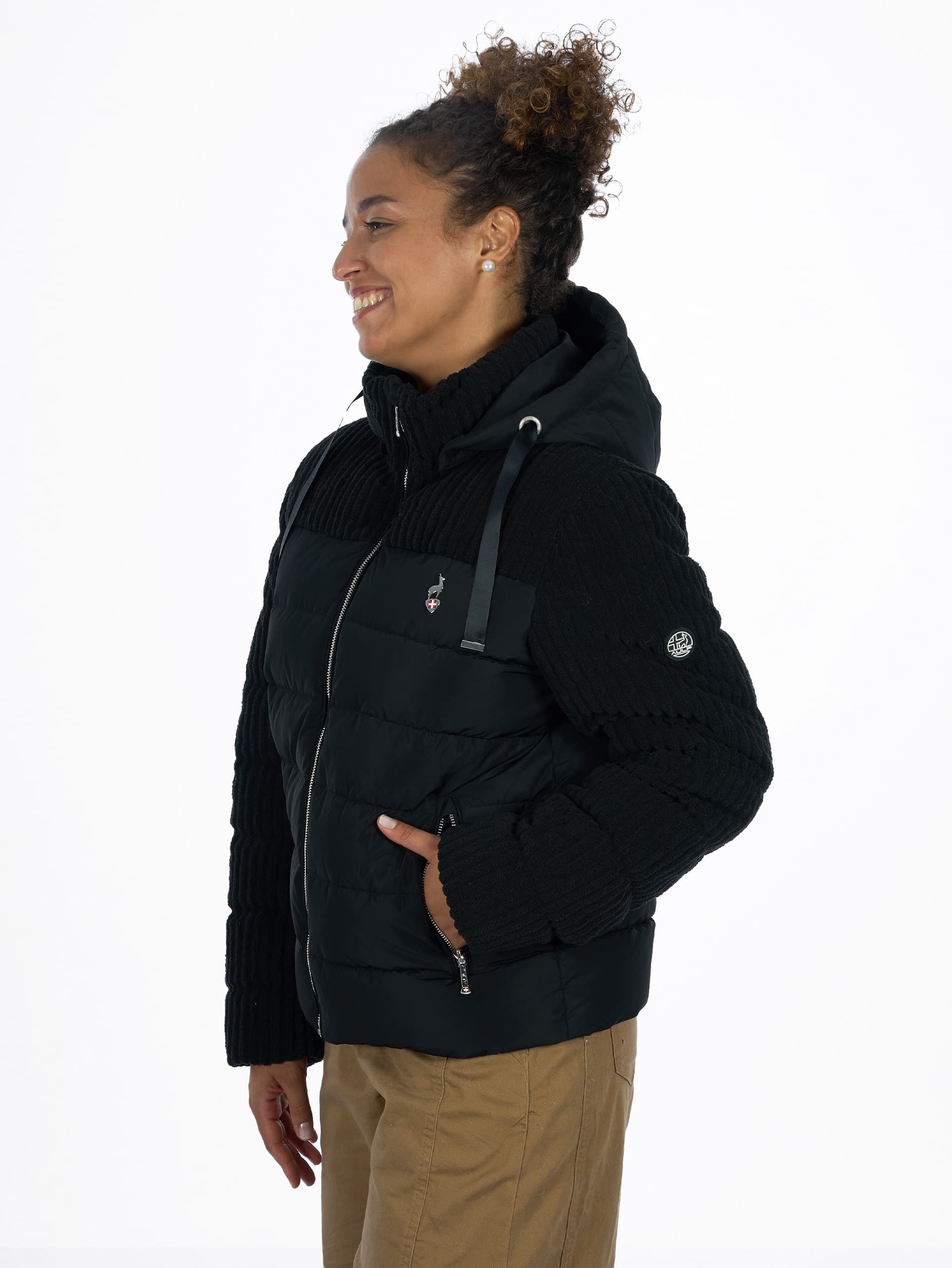 DOUDOUNE FEMME CATEY - BLACK