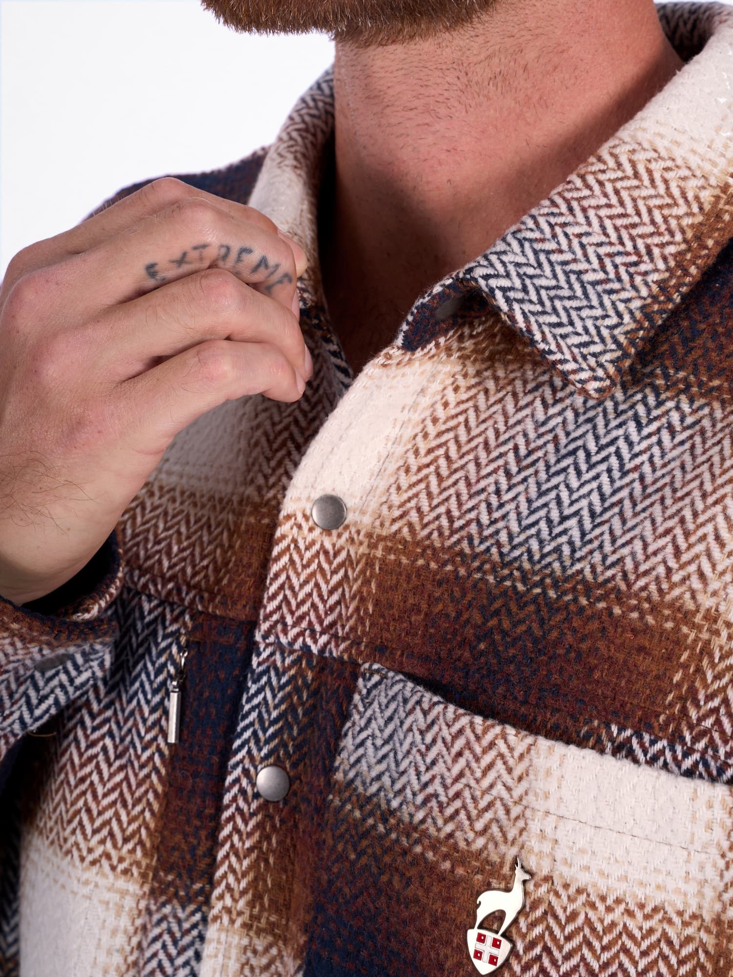 CHEMISE HOMME ESTOR - BRICK