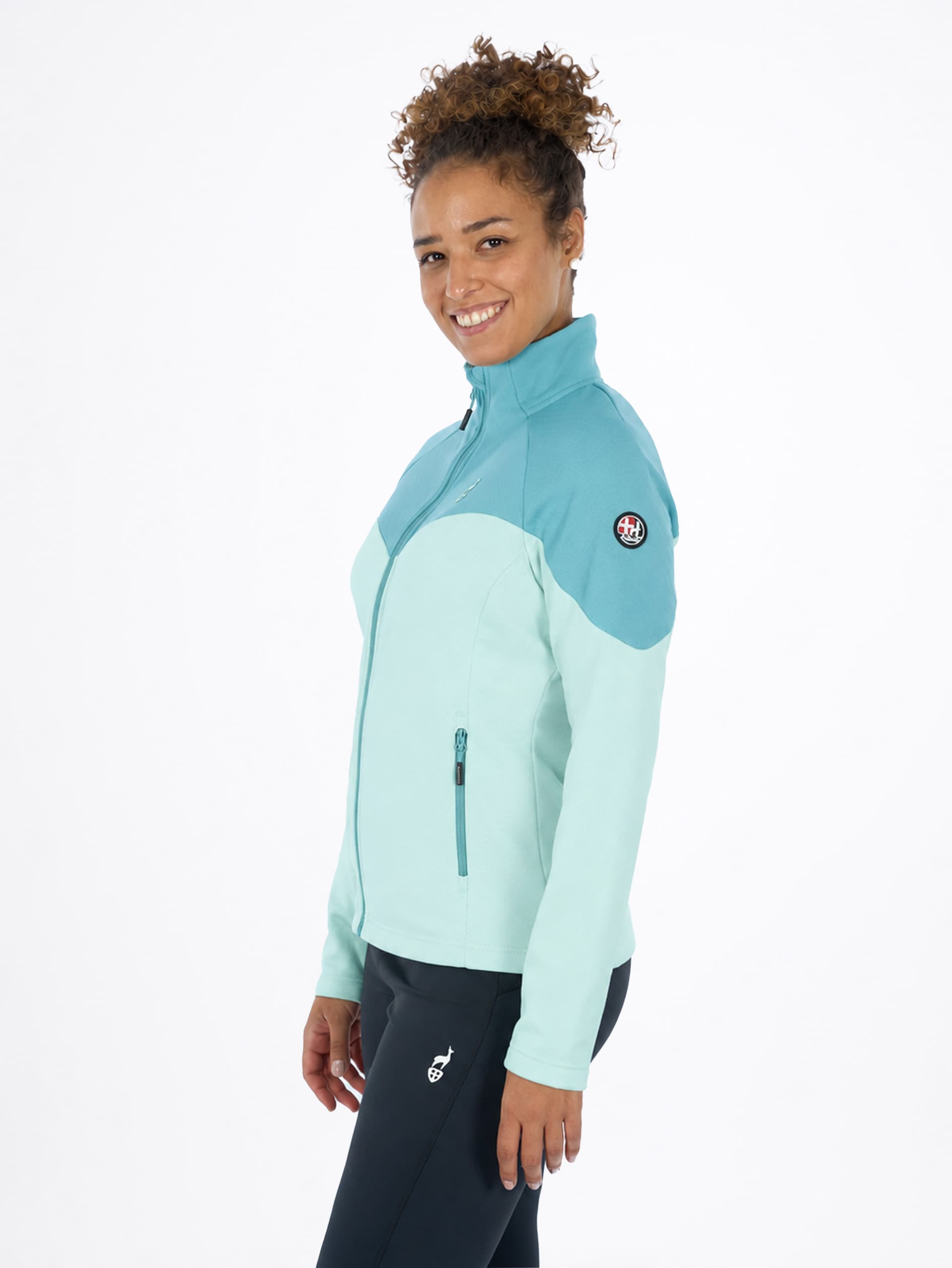 POLAIRE FEMME EMLIN - AQUA