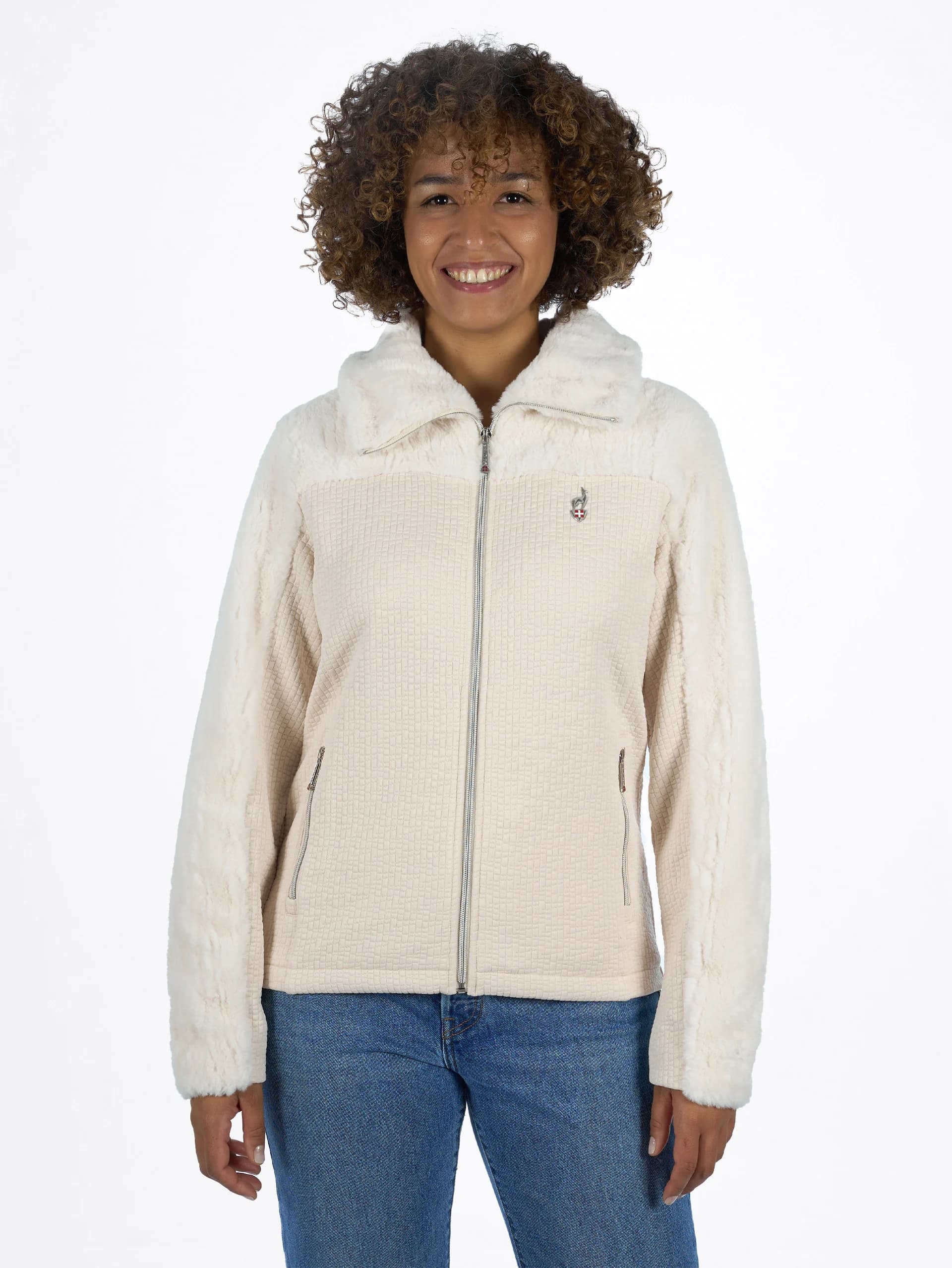 VESTE FAUSSE FOURRURE FEMME EURIS - SWANN