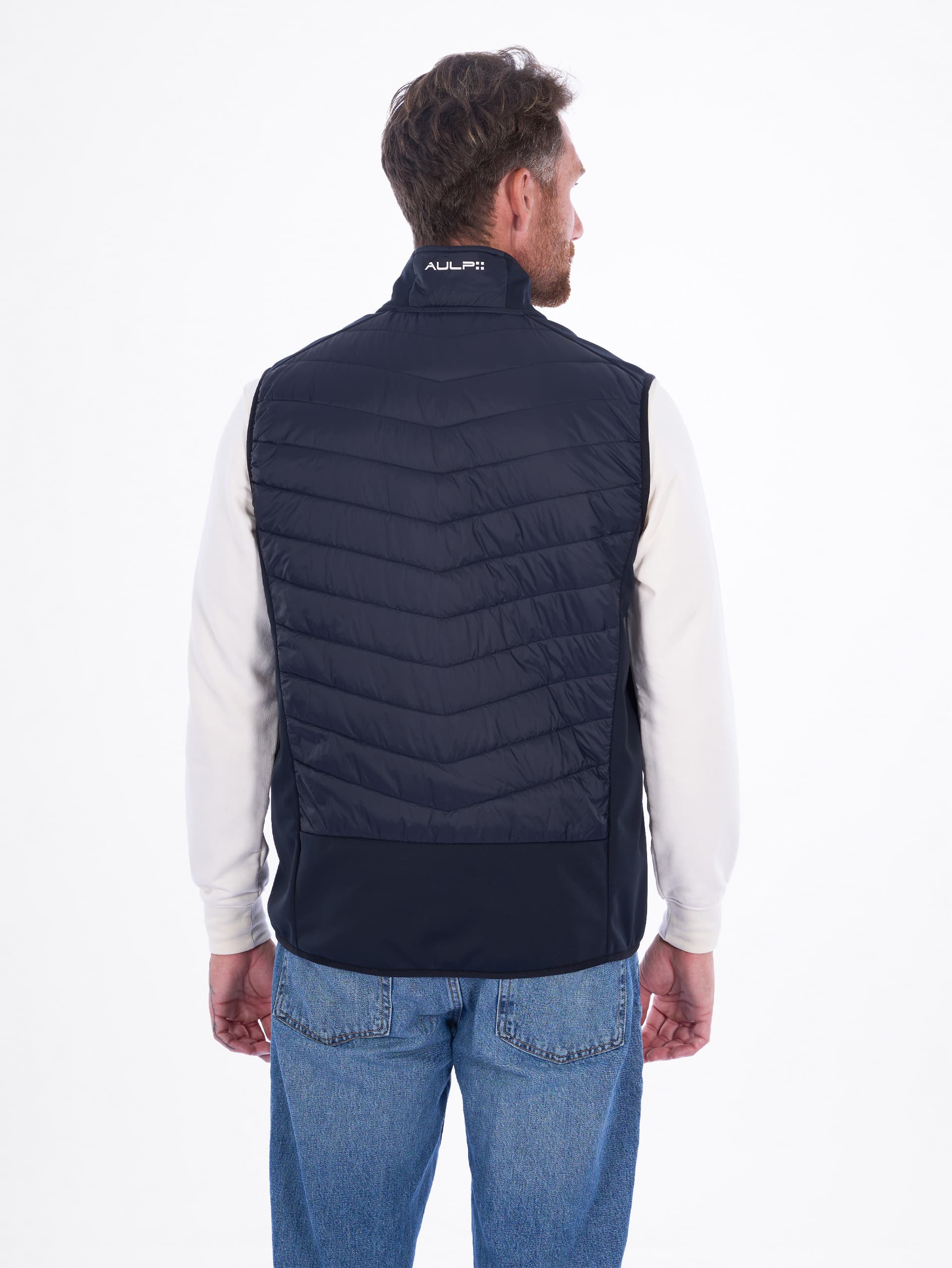 VESTE HYBRIDE SANS MANCHES HOMME ERNAU - BLACK