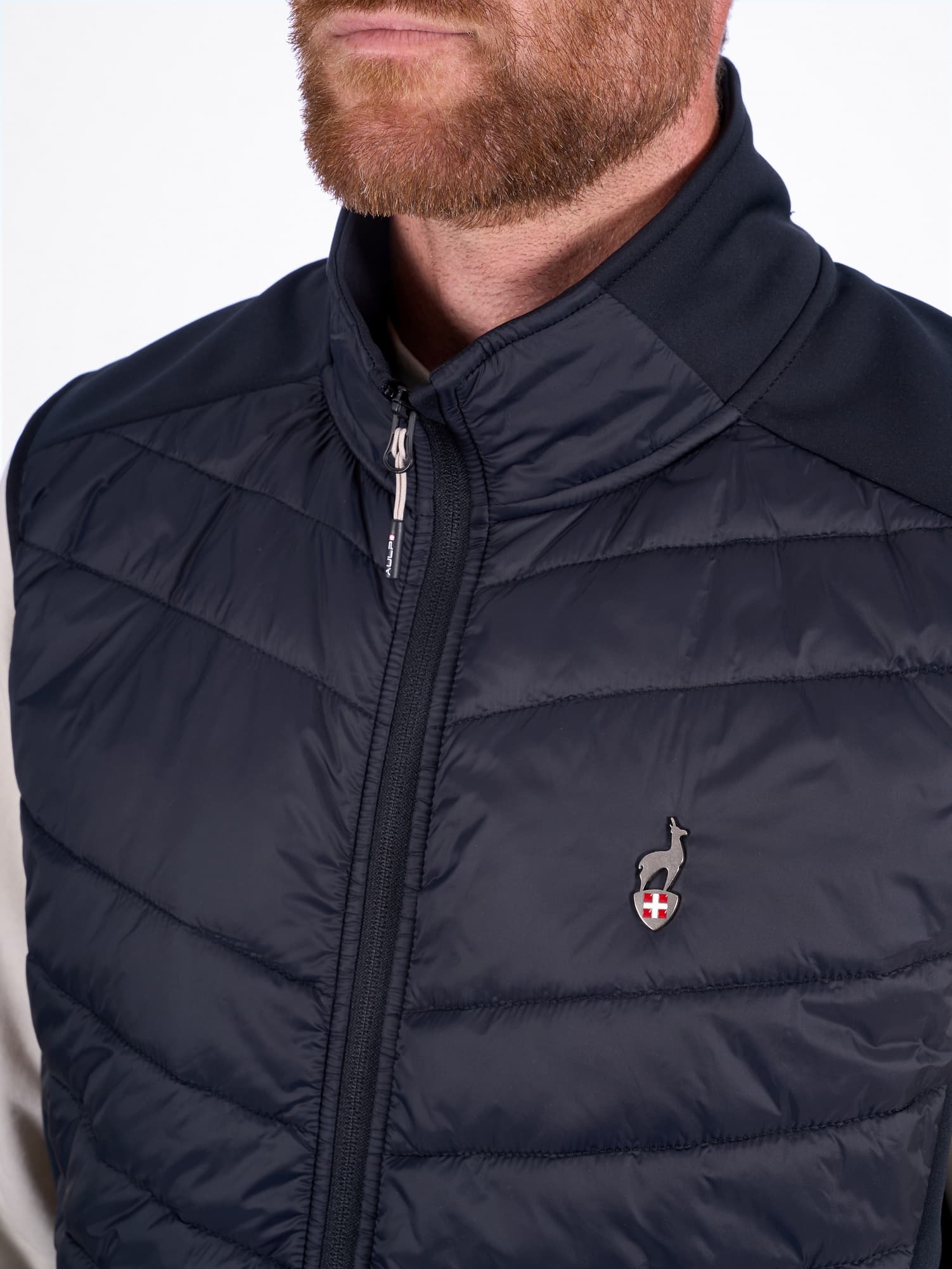 VESTE HYBRIDE SANS MANCHES HOMME ERNAU - BLACK