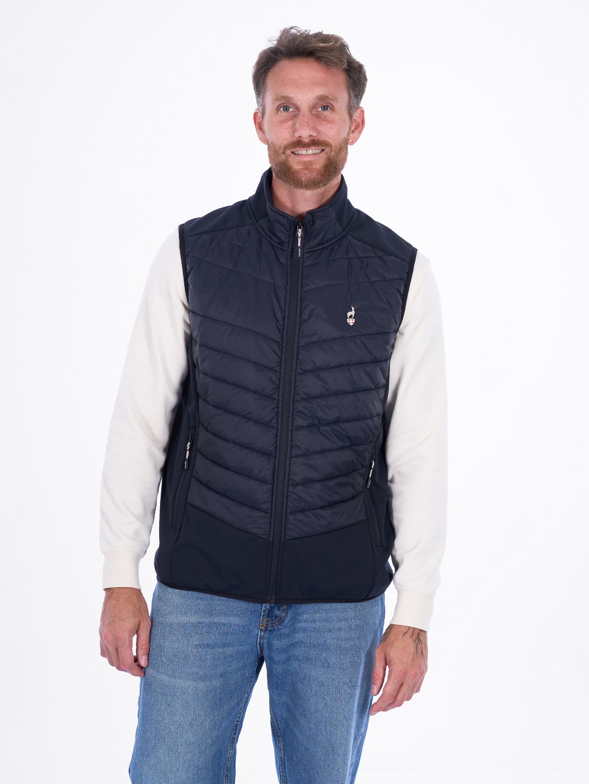 VESTE HYBRIDE SANS MANCHES HOMME ERNAU - BLACK