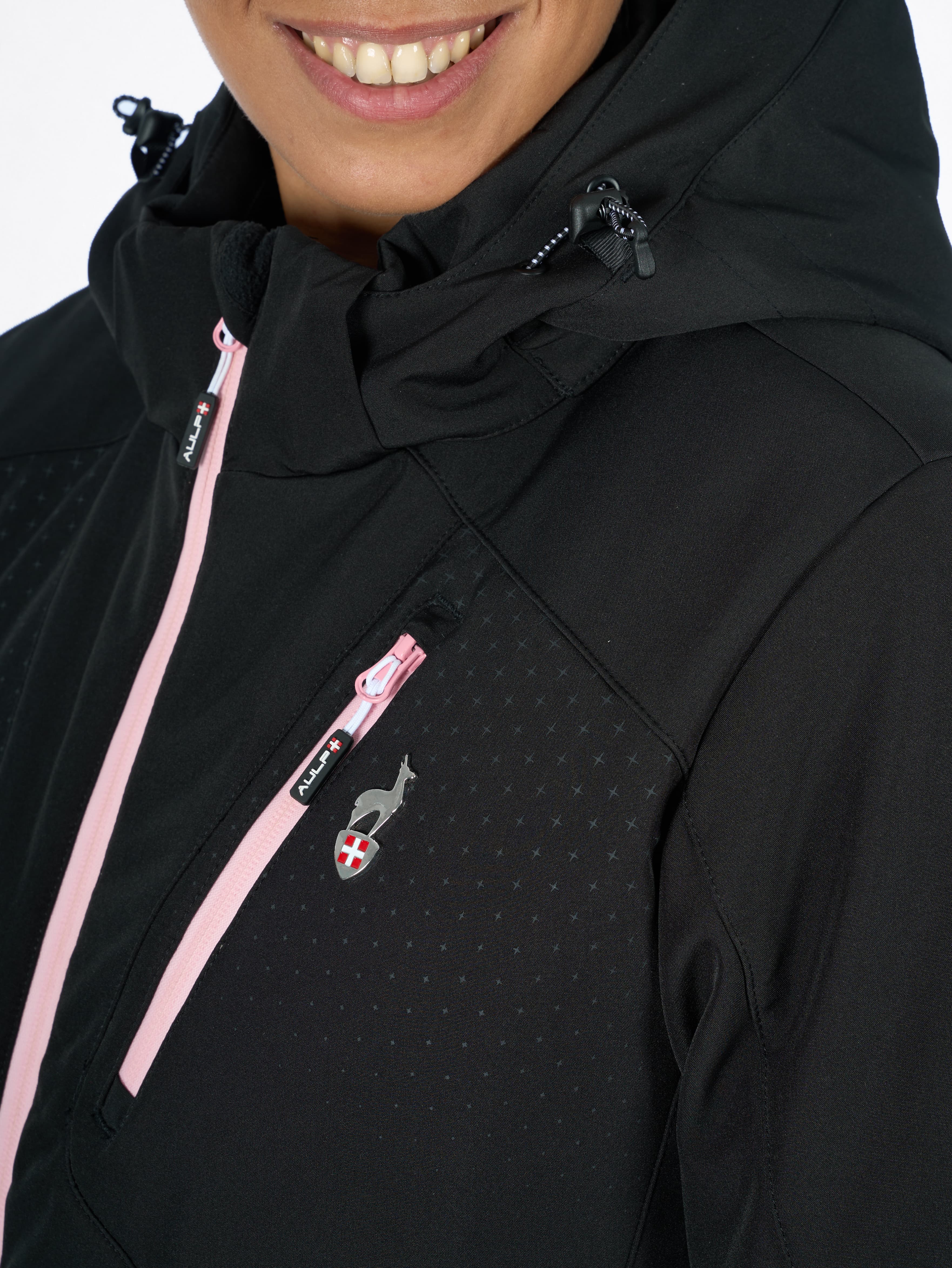 VESTE DE SKI FEMME EAGLE - BLACK