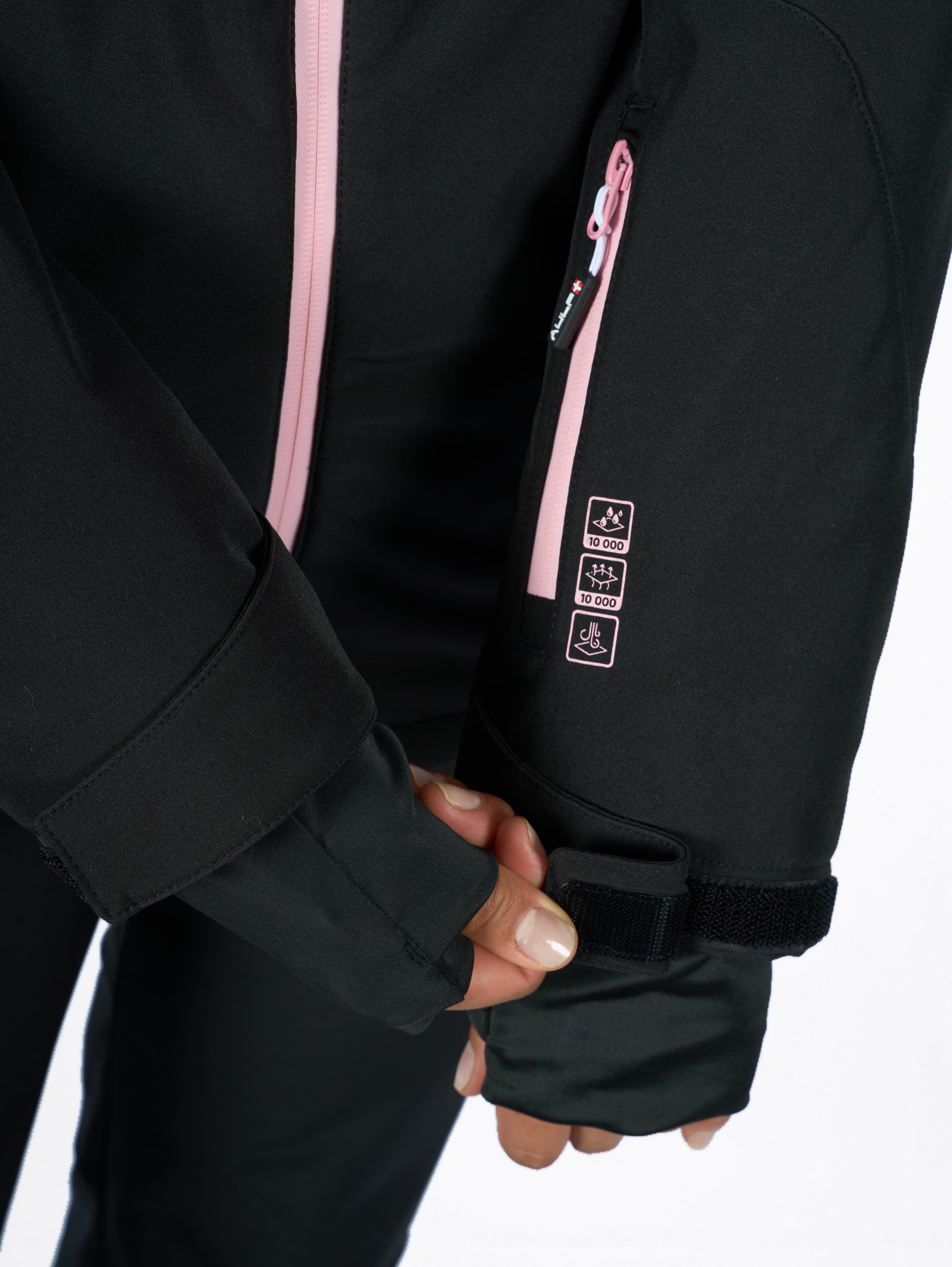 VESTE DE SKI FEMME EAGLE - BLACK