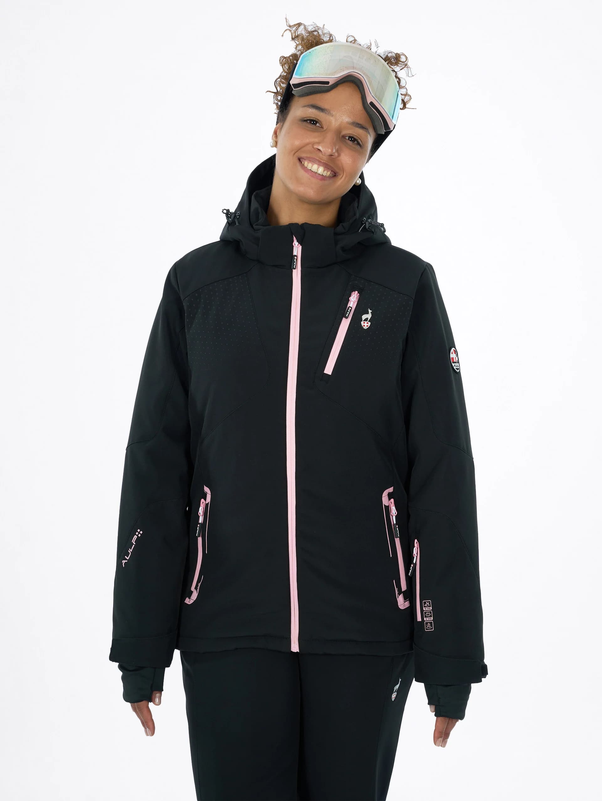 VESTE DE SKI FEMME EAGLE - BLACK