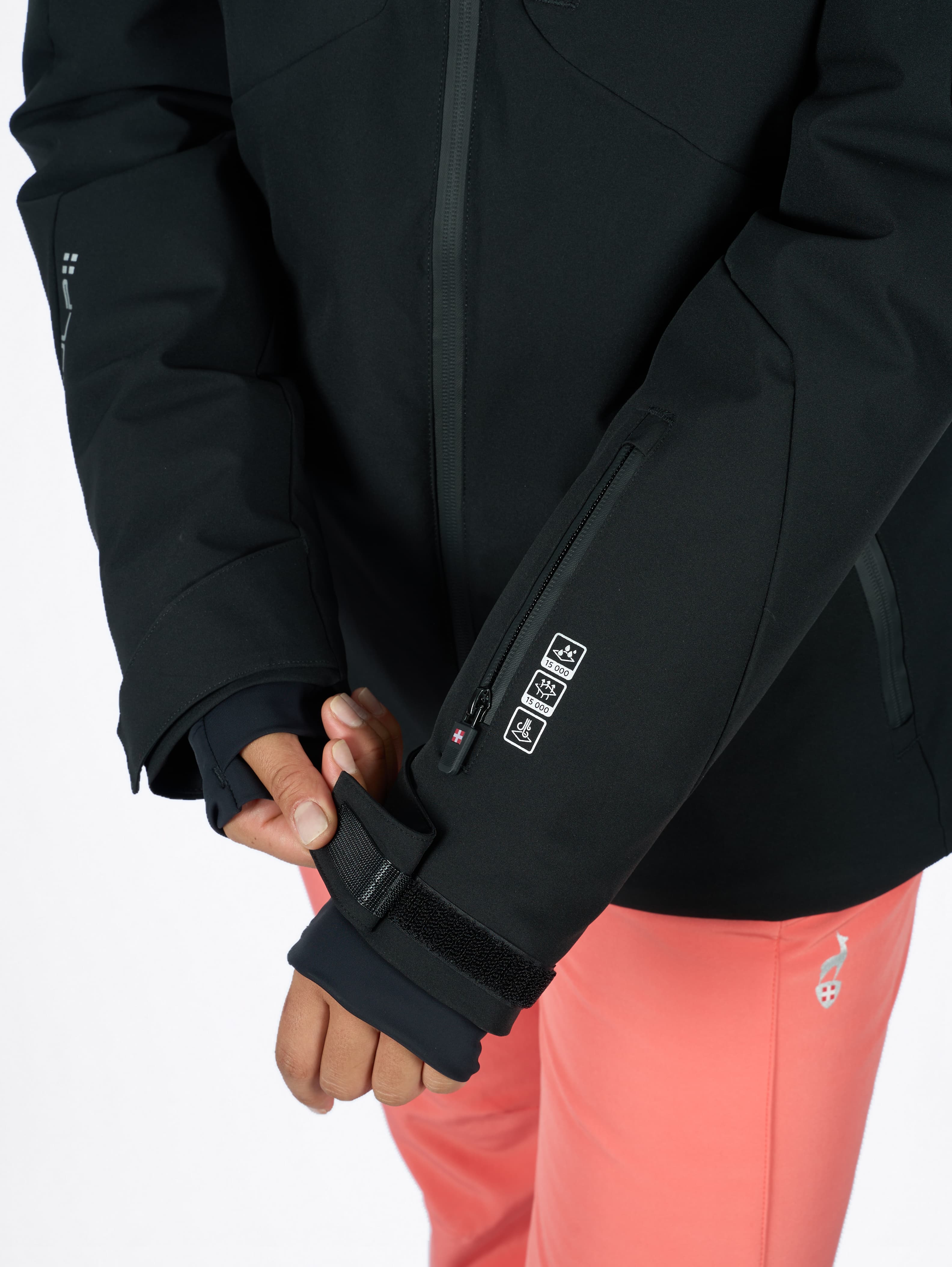 VESTE DE SKI FEMME ELFFY - BLACK
