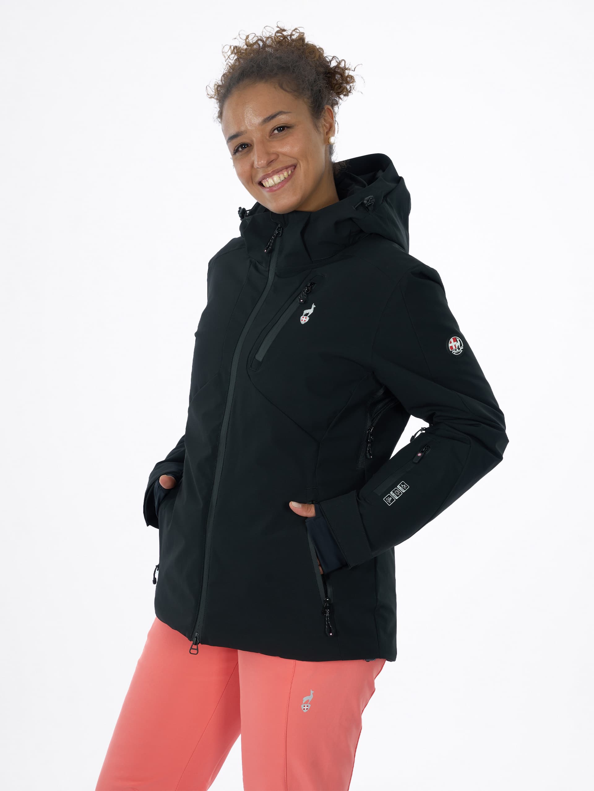 VESTE DE SKI FEMME ELFFY - BLACK