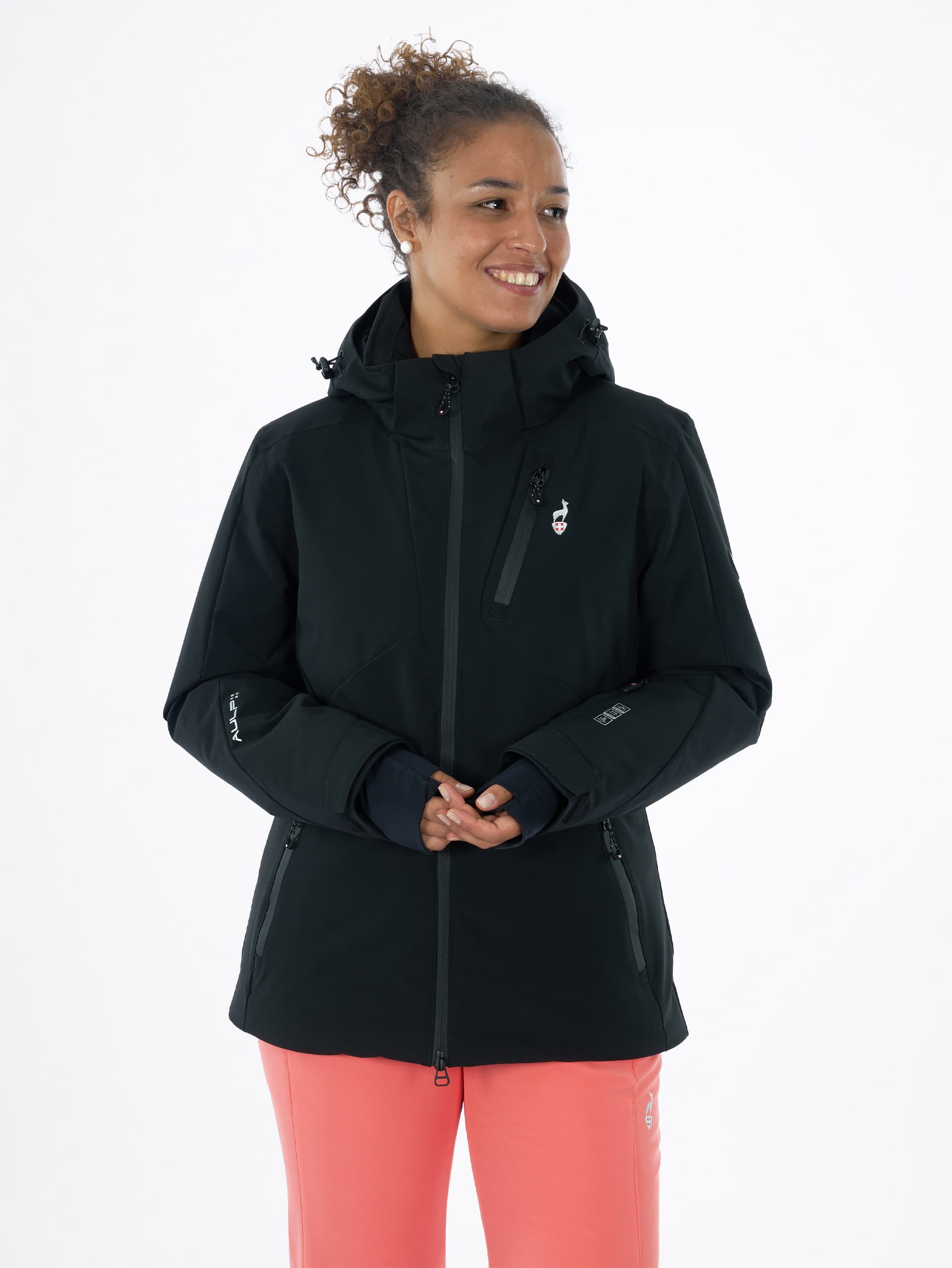 VESTE DE SKI FEMME ELFFY - BLACK