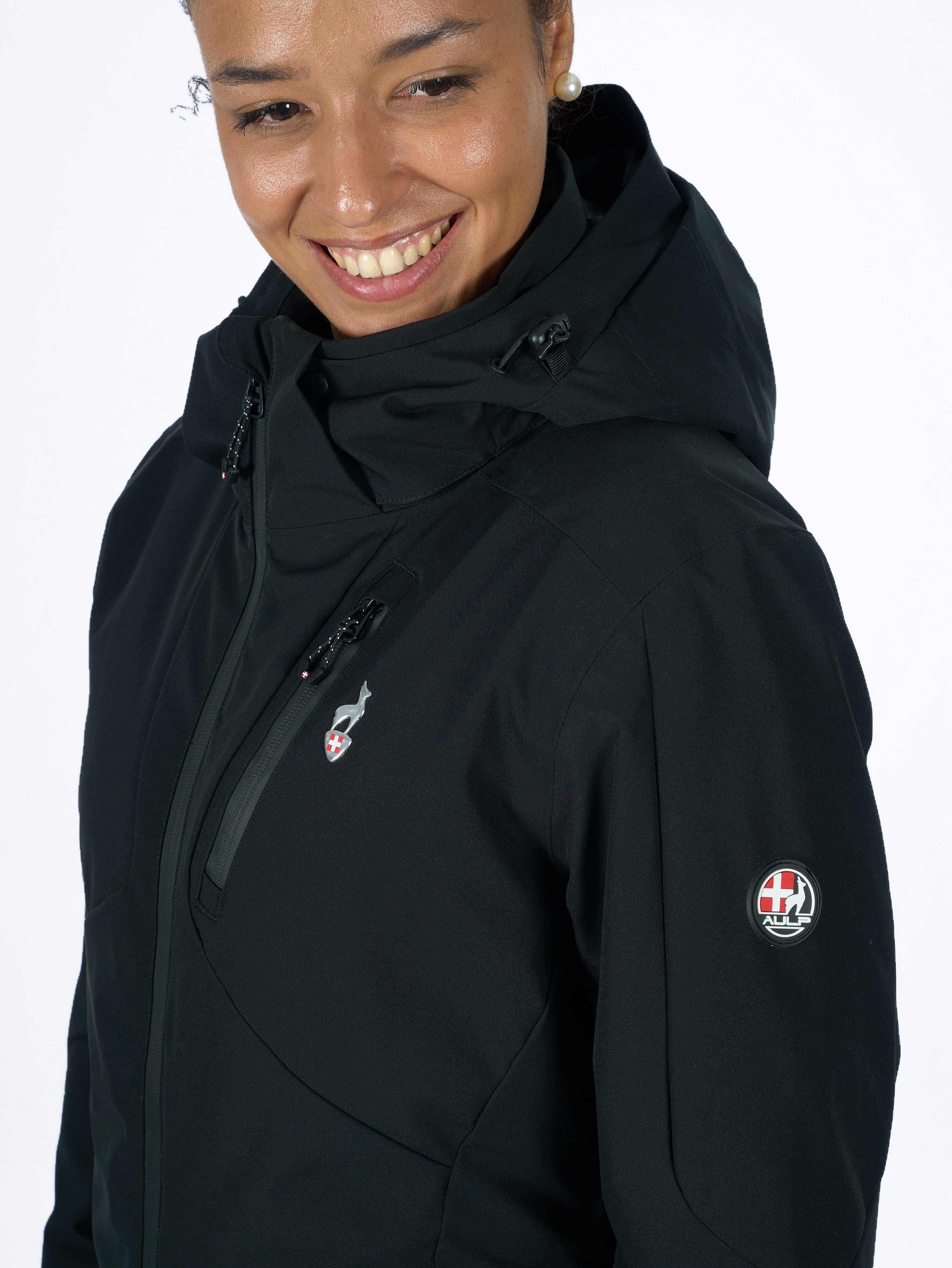 VESTE DE SKI FEMME ELFFY - BLACK