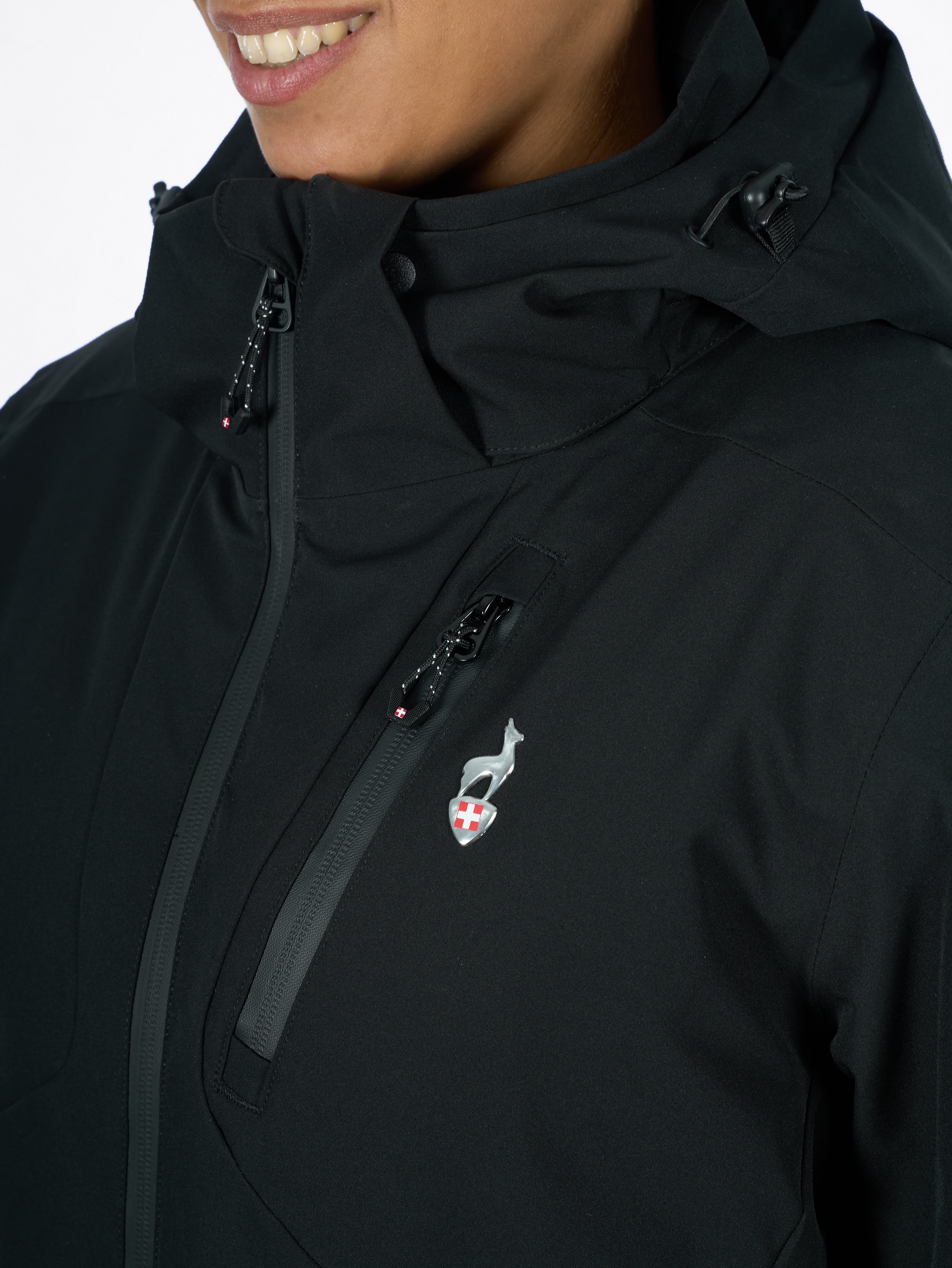VESTE DE SKI FEMME ELFFY - BLACK