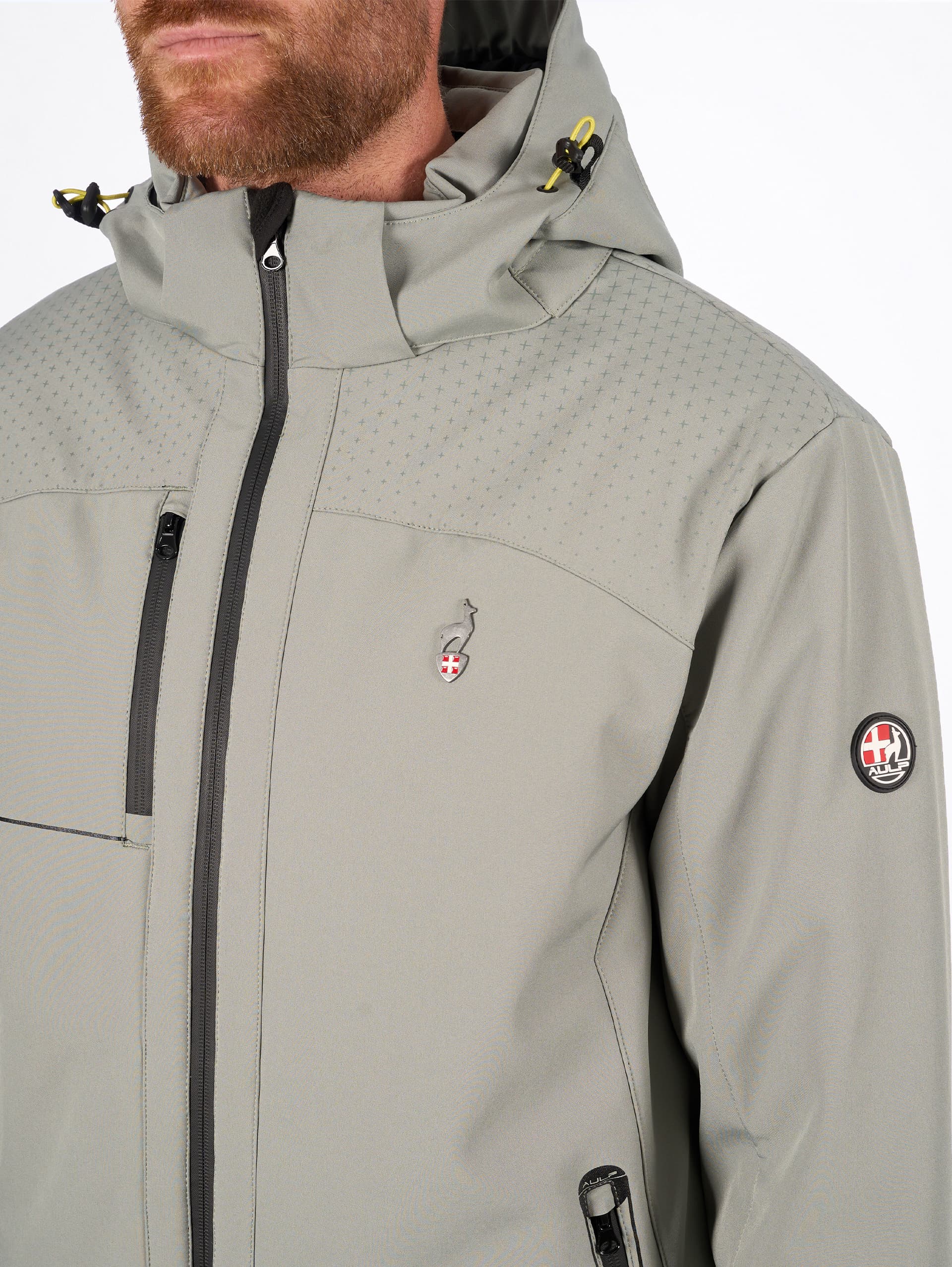 VESTE DE SKI HOMME ELROY - LICHEN