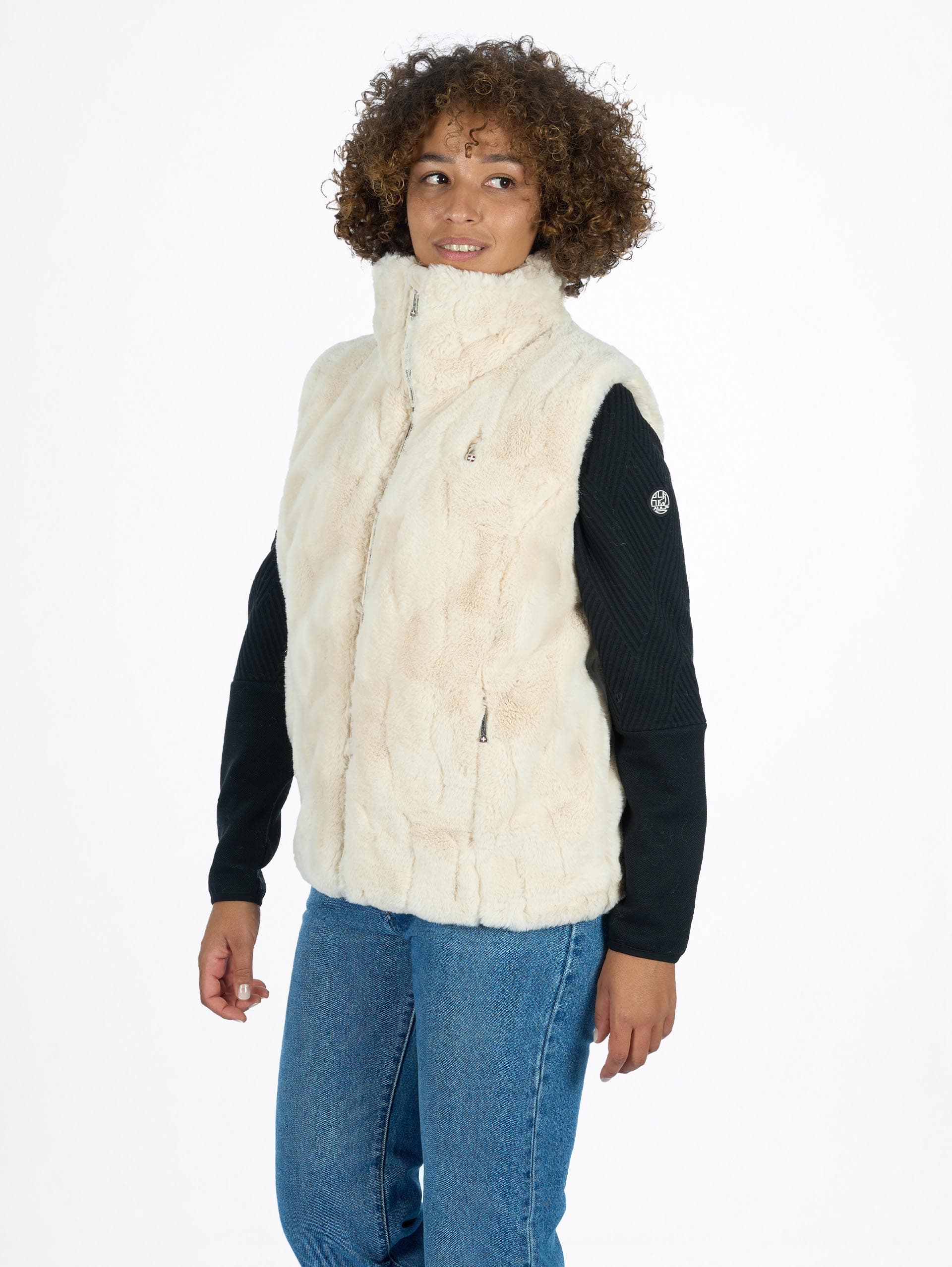 VESTE FAUSSE FOURRURE FEMME EROMY - SWANN
