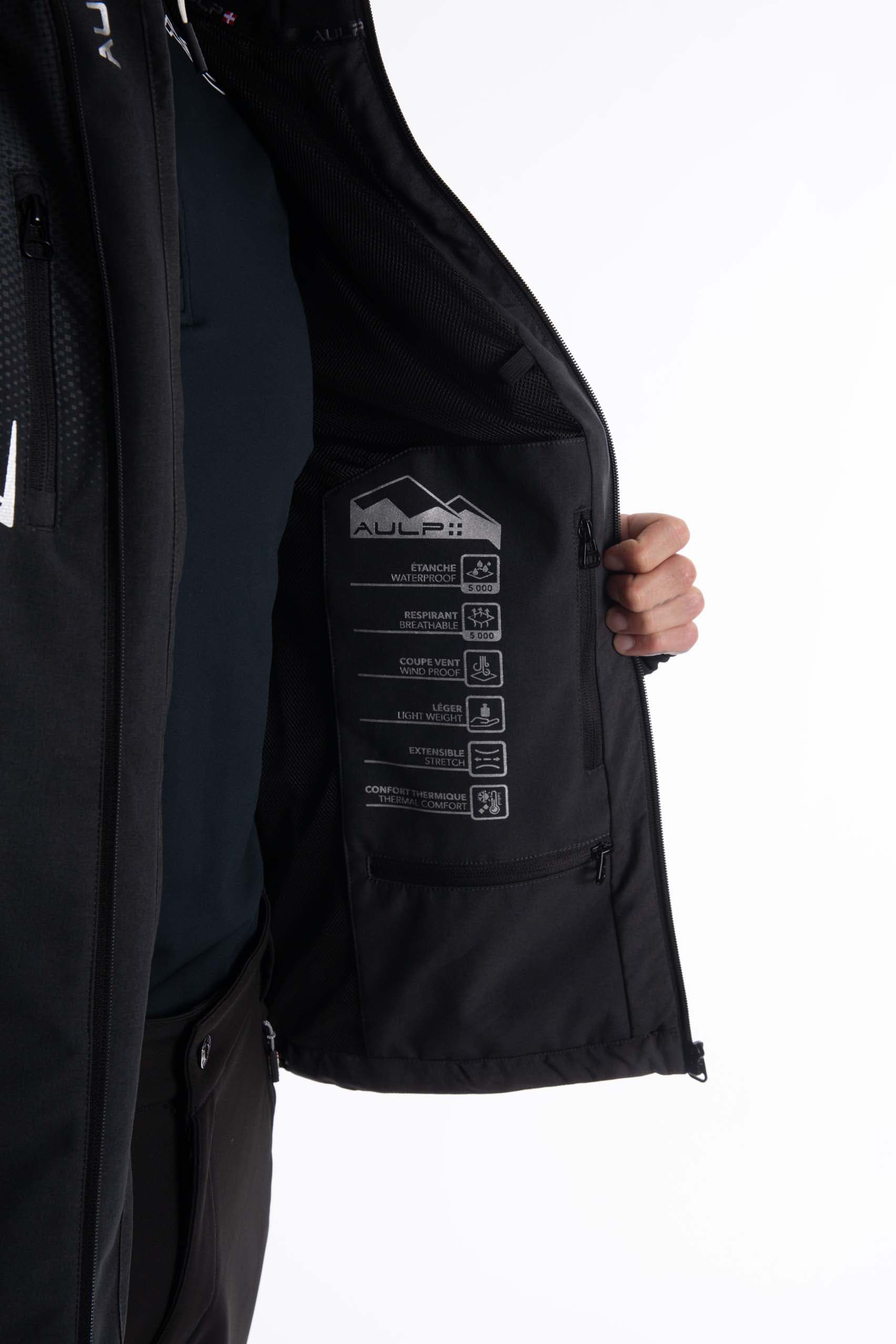VESTE SOFTSHELL HOMME NEMEV - BLACK 1