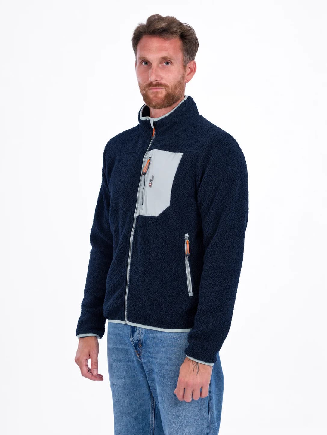 POLAIRE HOMME SIKOU - NAVY/BARK 1