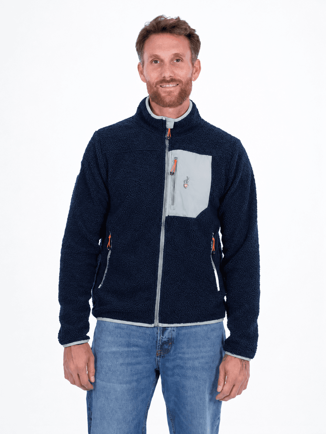 POLAIRE HOMME SIKOU - NAVY/BARK 1