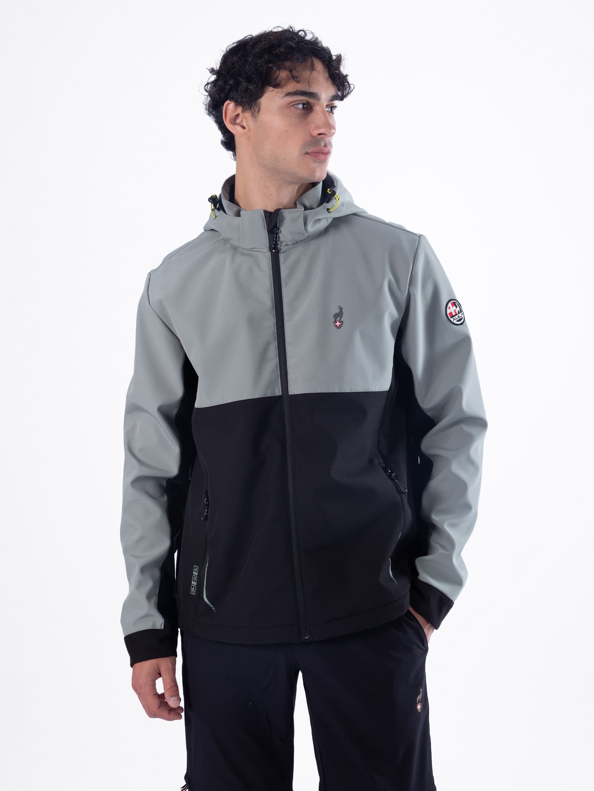 TIAGO SOFTSHELL JACKET - LICHEN